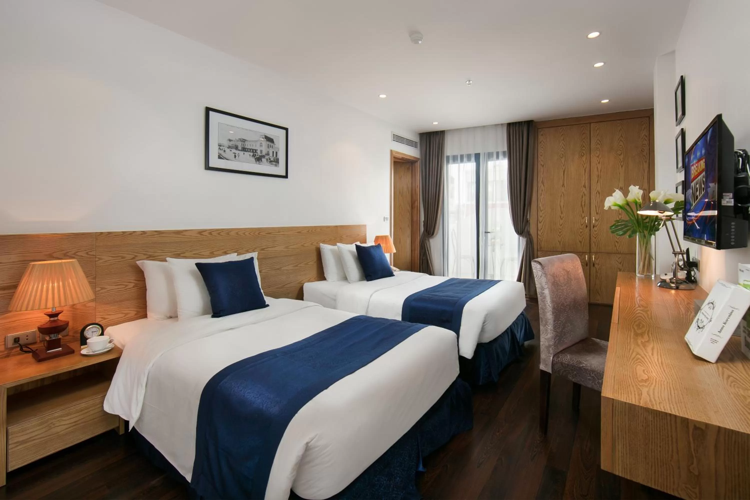 Bed in Hanoi Paon Hotel Spa & Sky Bar