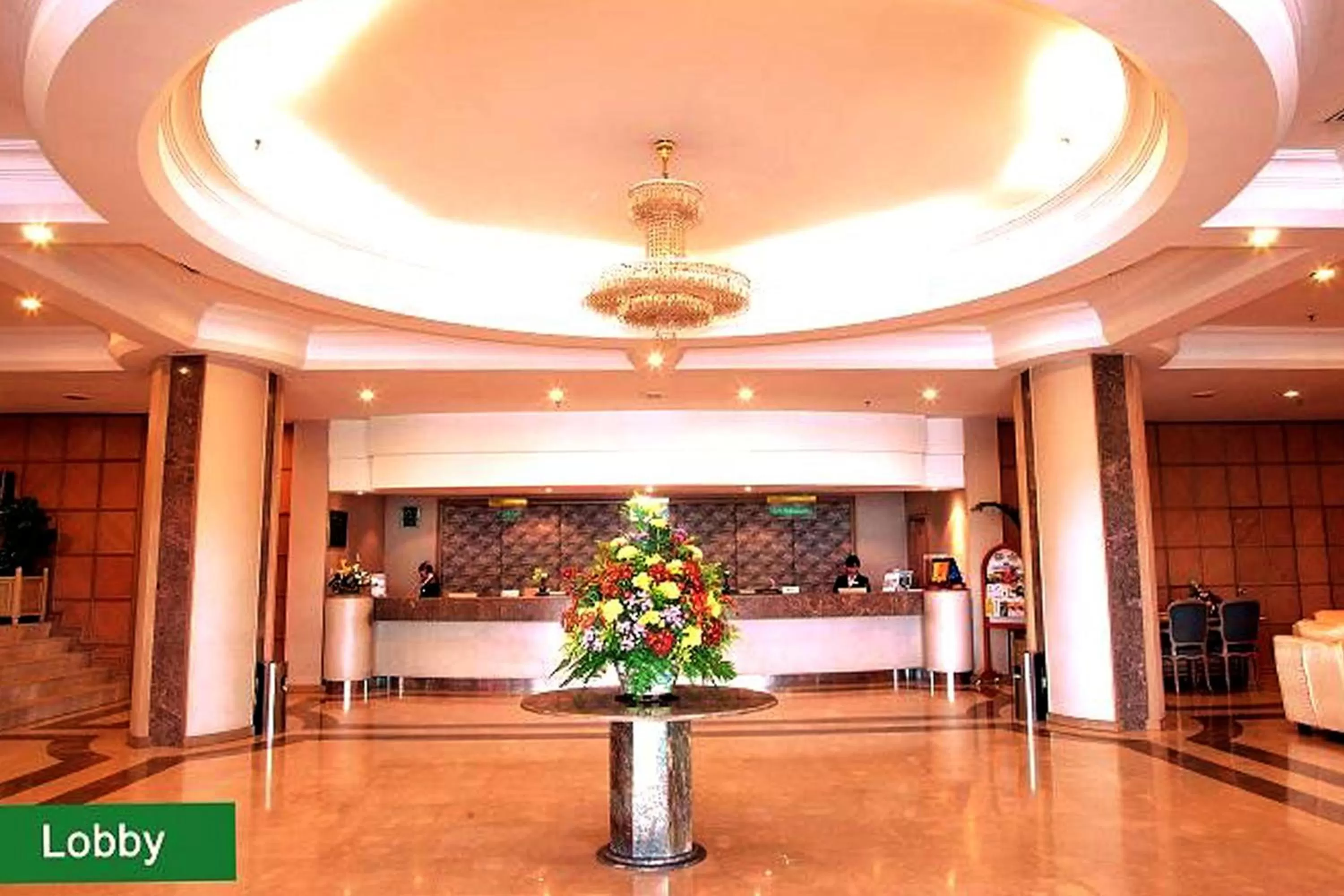 Lobby or reception in Dynasty Hotel Miri