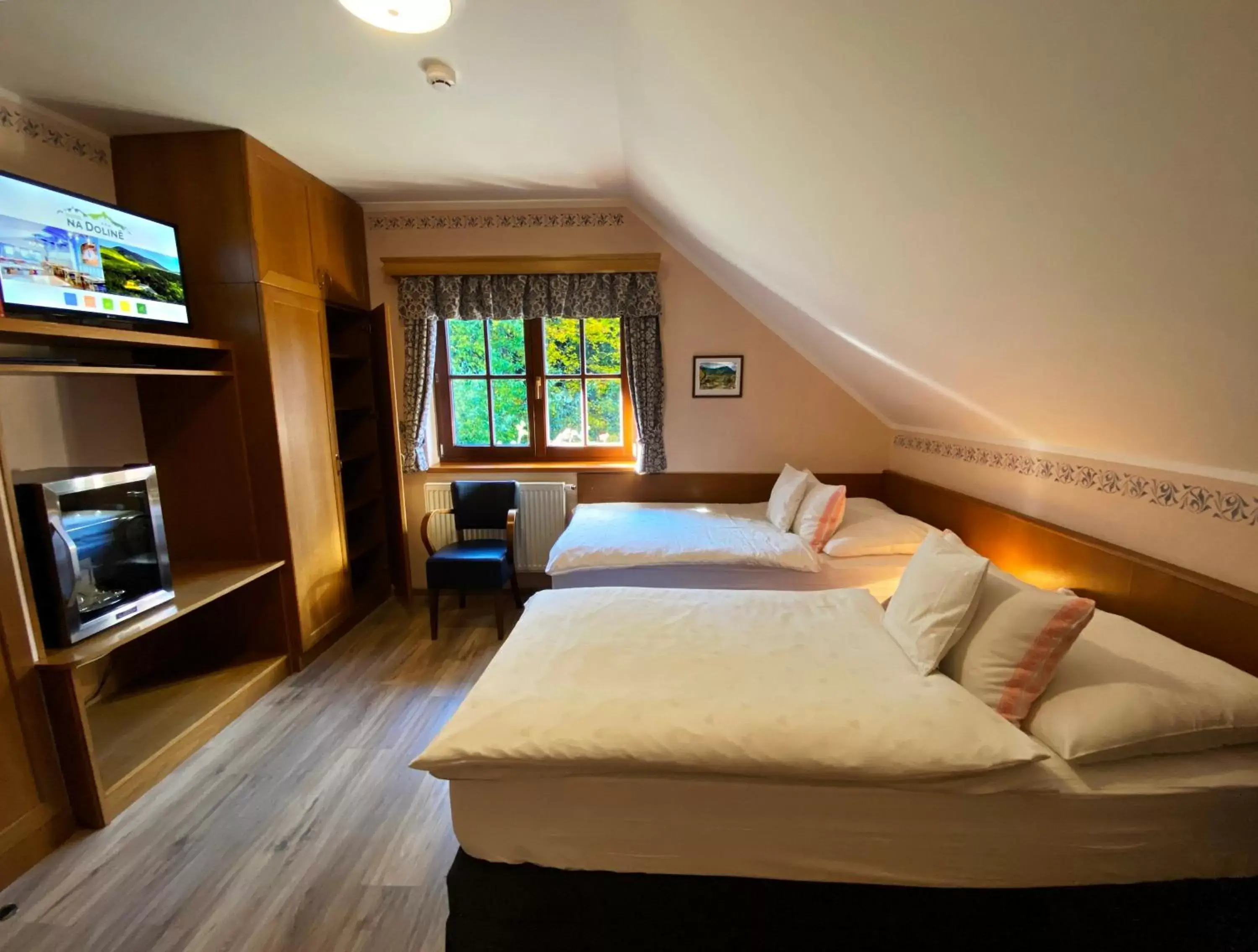 Twin Room - single occupancy in Hotel Na Dolině Twin Room - single occupancy in Hotel Na Dolině