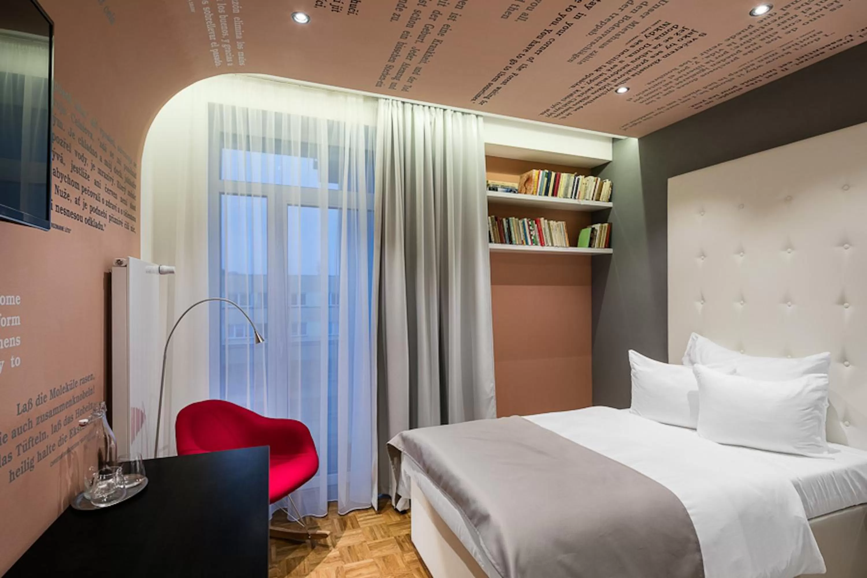 Bed in Pytloun Grand Hotel Imperial