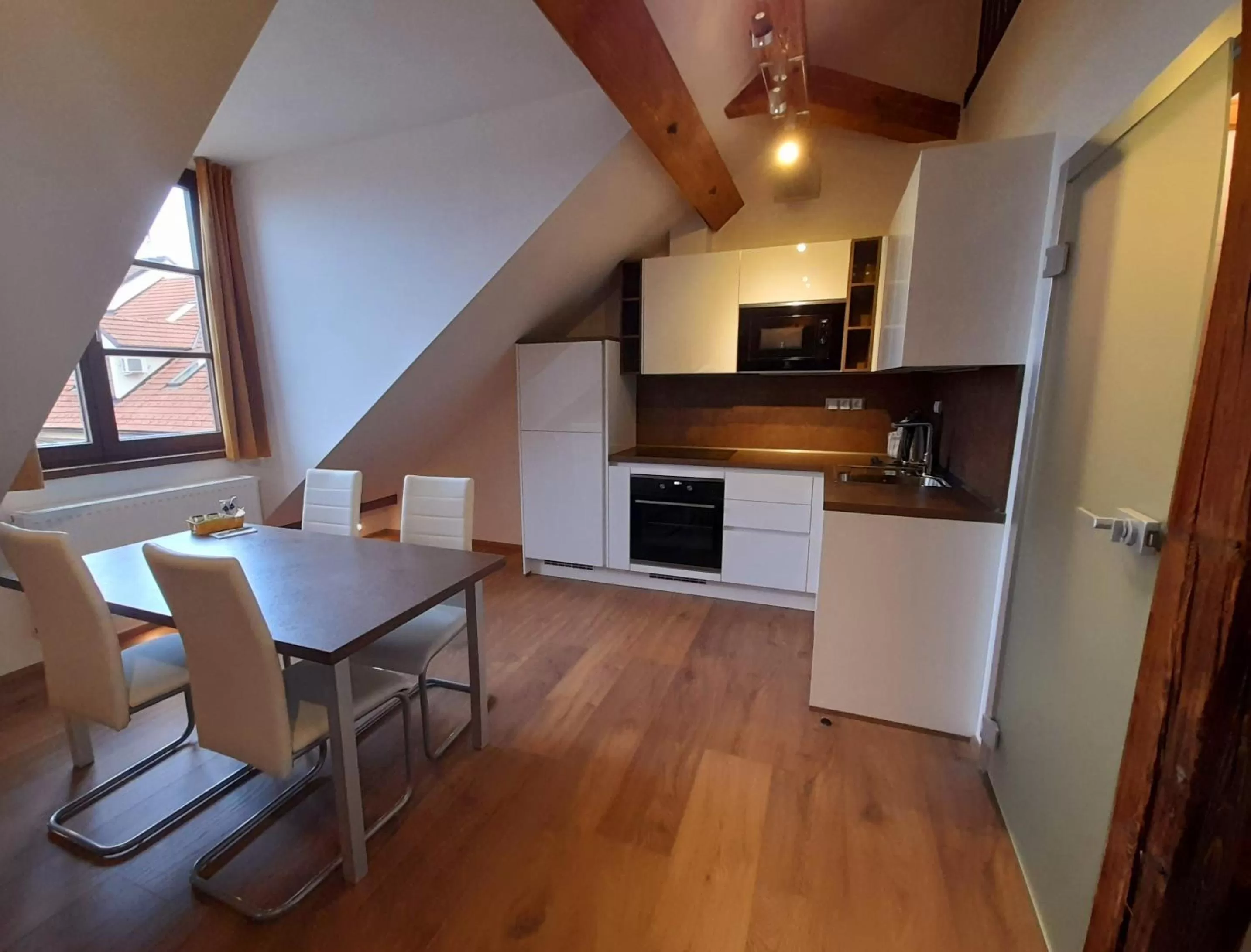 Kitchen/Kitchenette in Residence Mariánská