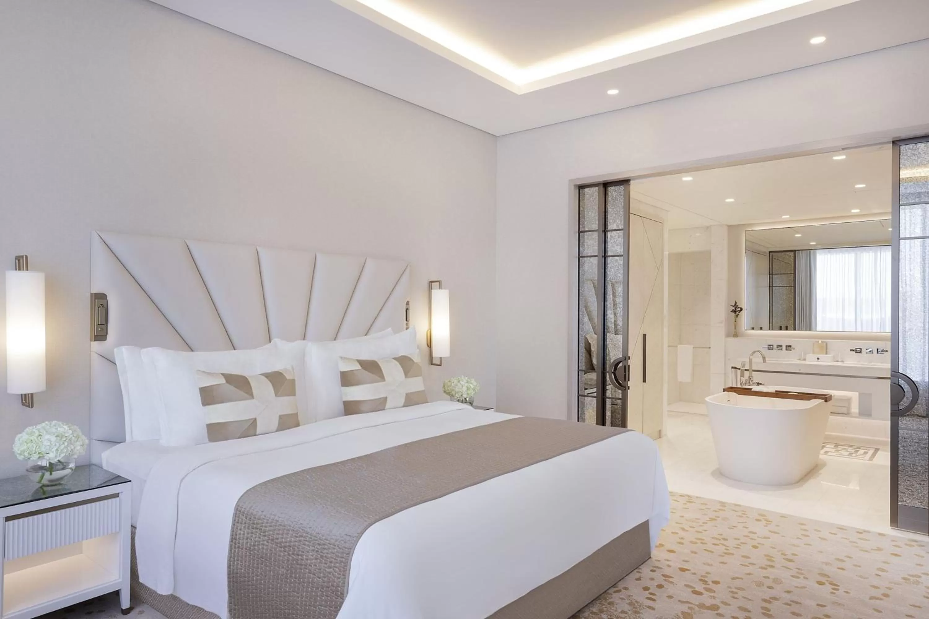Bedroom, Bed in The St. Regis Dubai, The Palm