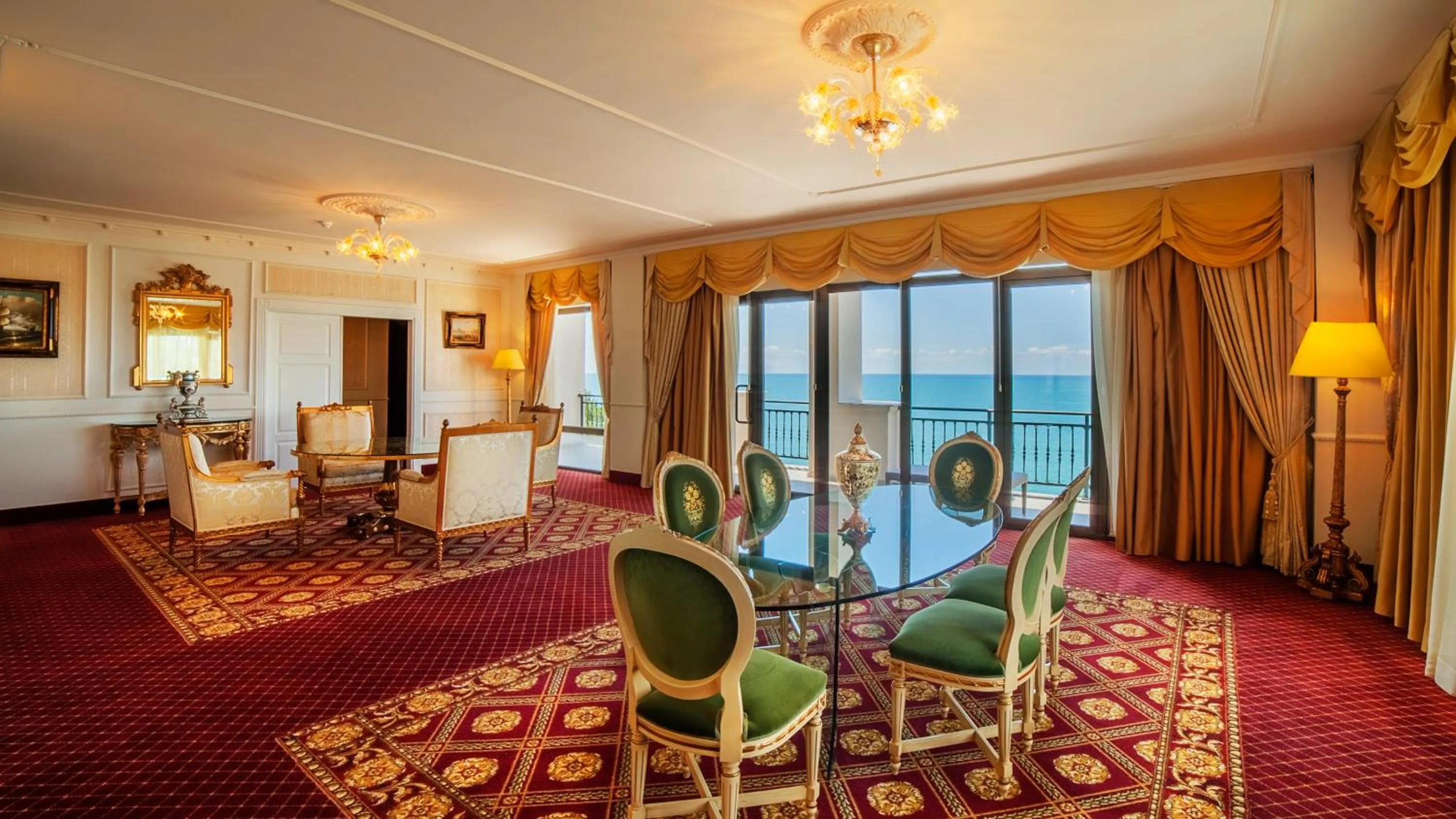 Living room in Kobuleti Georgia Palace Hotel & Spa