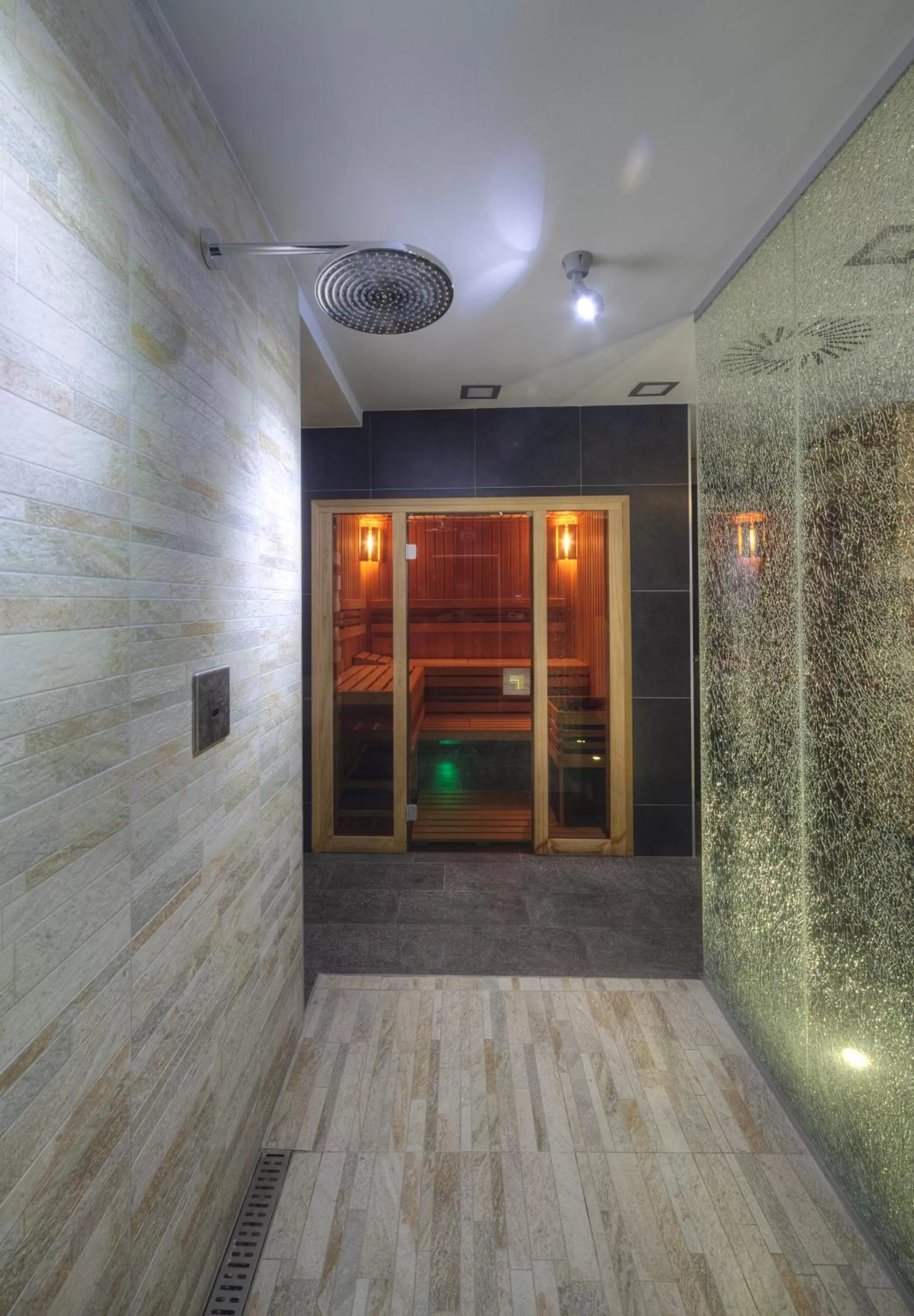 Sauna in Hotel Purkmistr