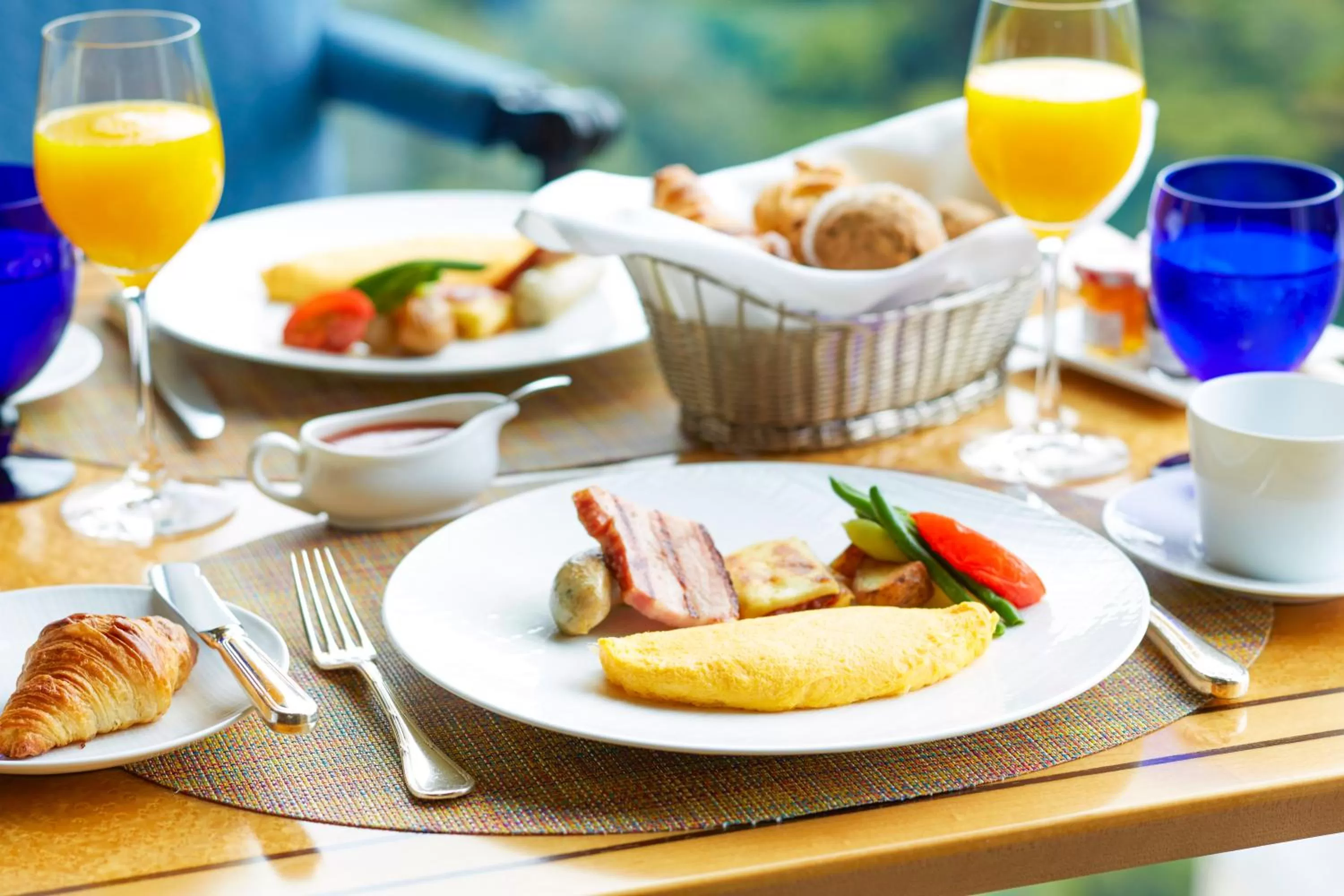 Breakfast in Hotel Chinzanso Tokyo