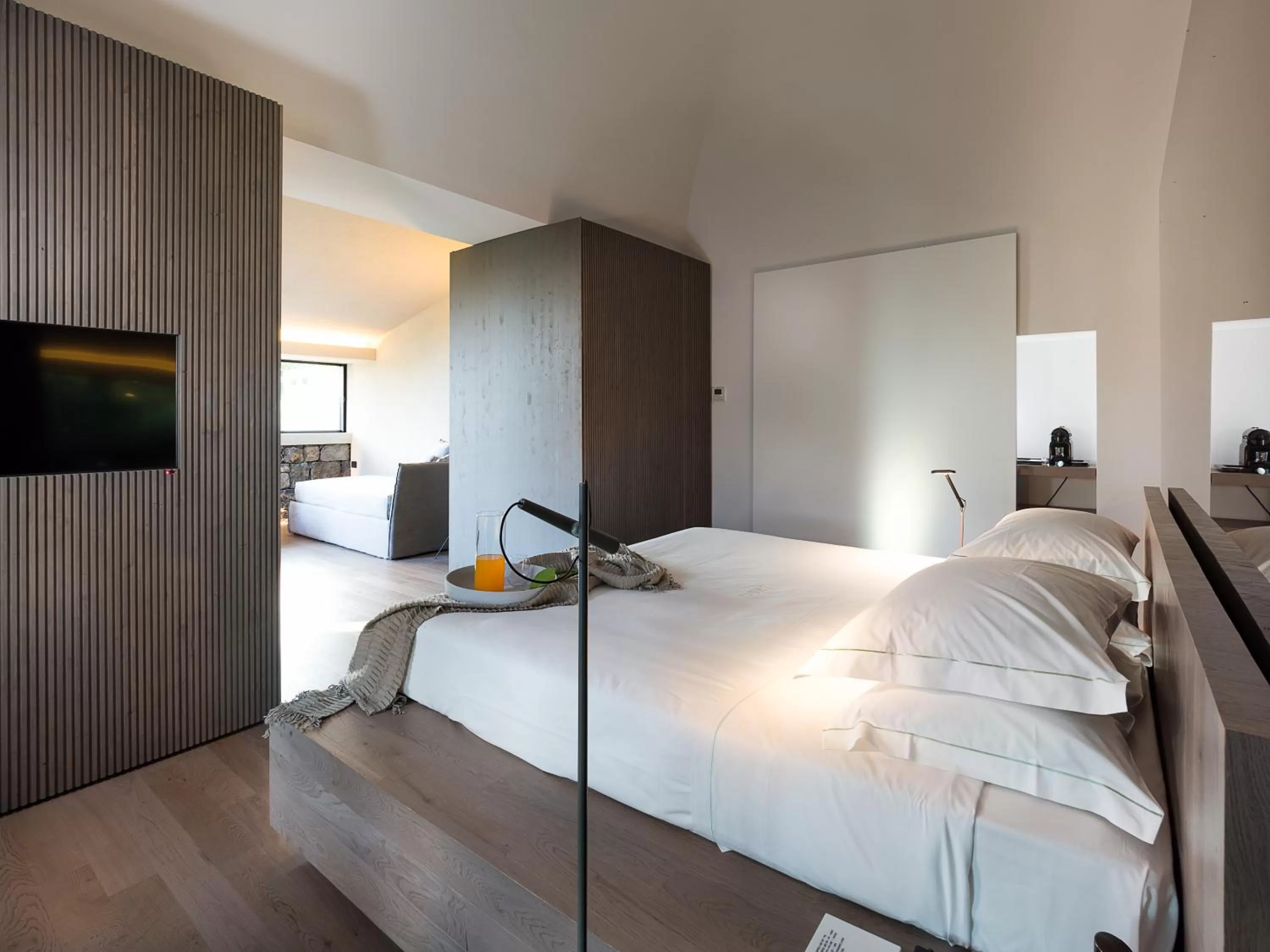 Bed in Zash Country Boutique hotel & SPA