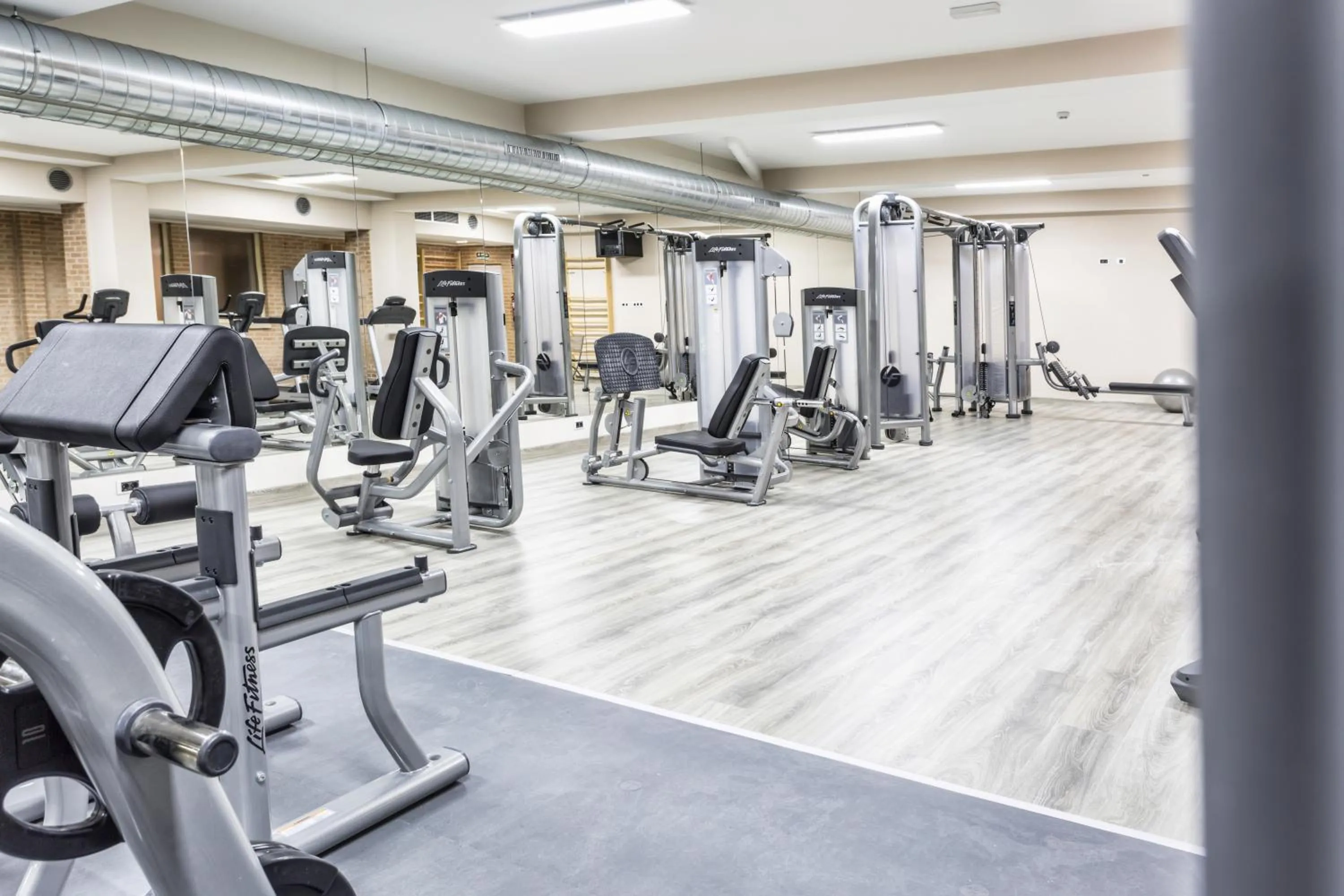 Fitness centre/facilities in Hotel Spa Rio Ucero