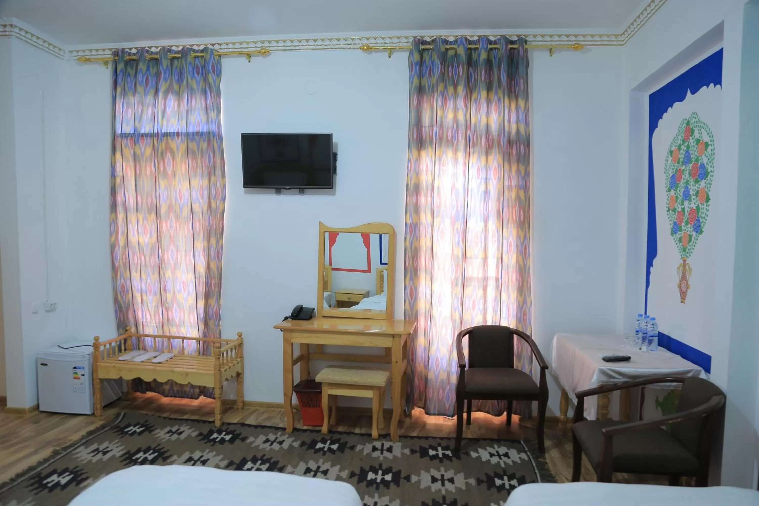 Bed, Seating Area in As-Salam Boutique Hotel