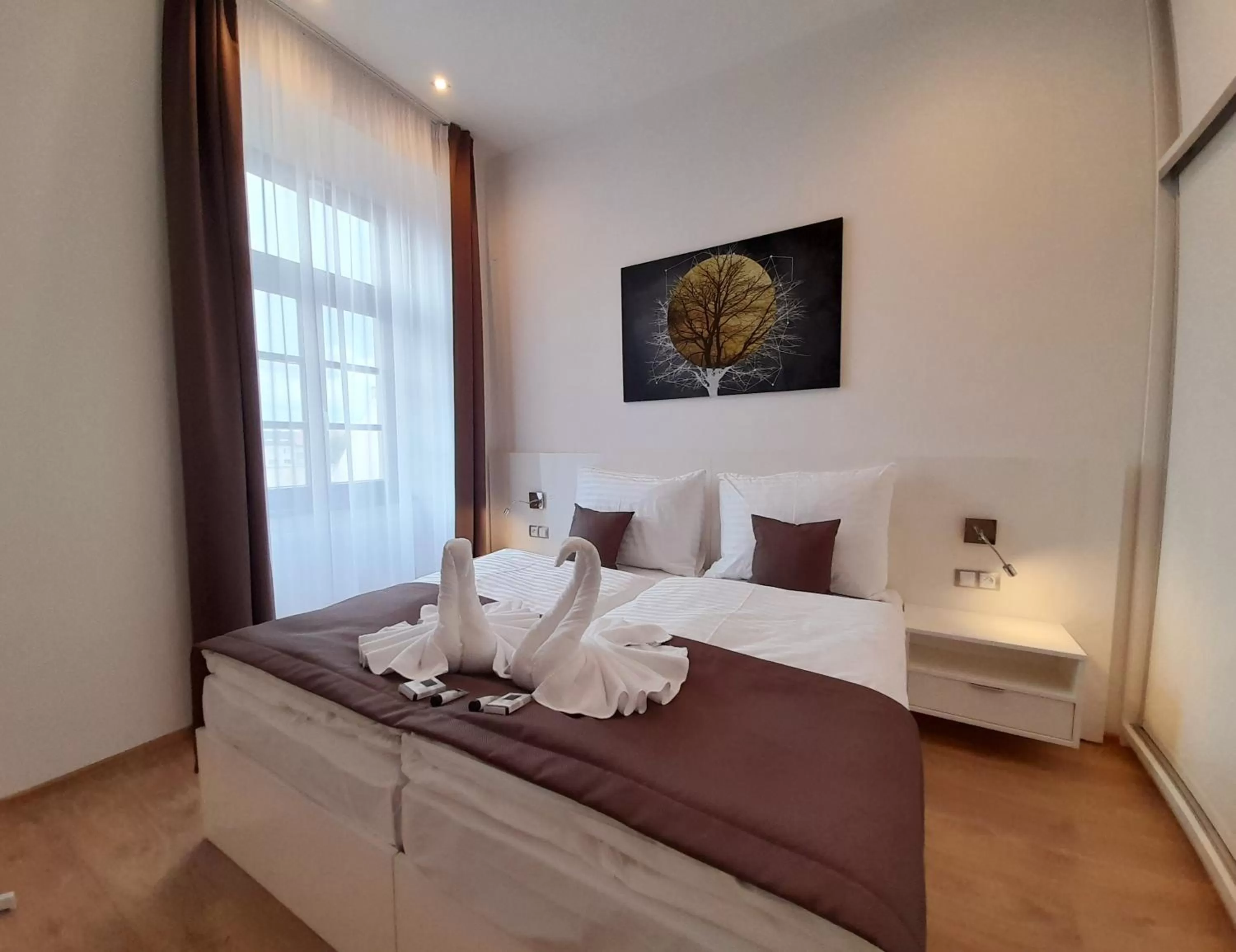 Bed in Residence Mariánská