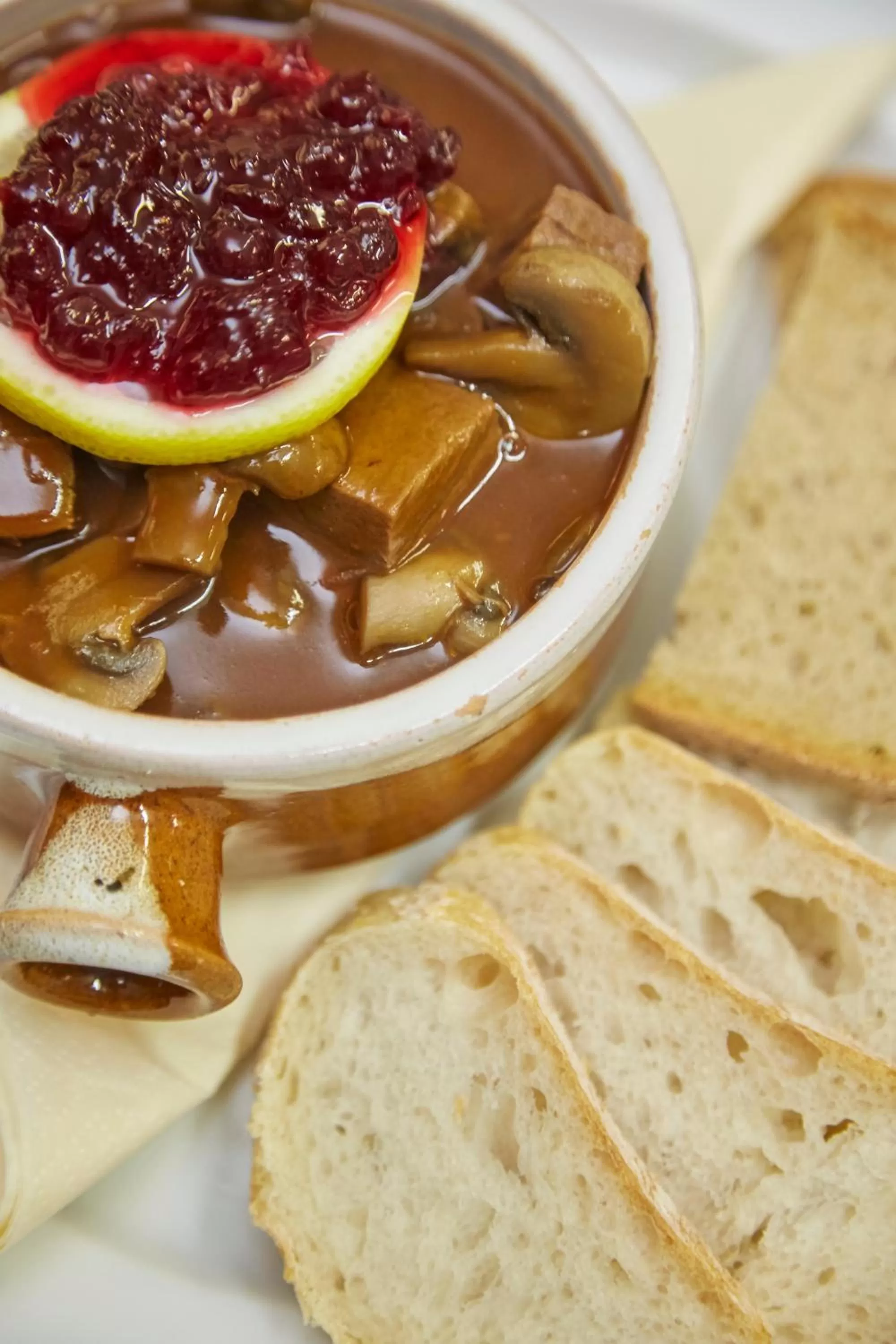 Food close-up in Flair Hotel Villa Ilske