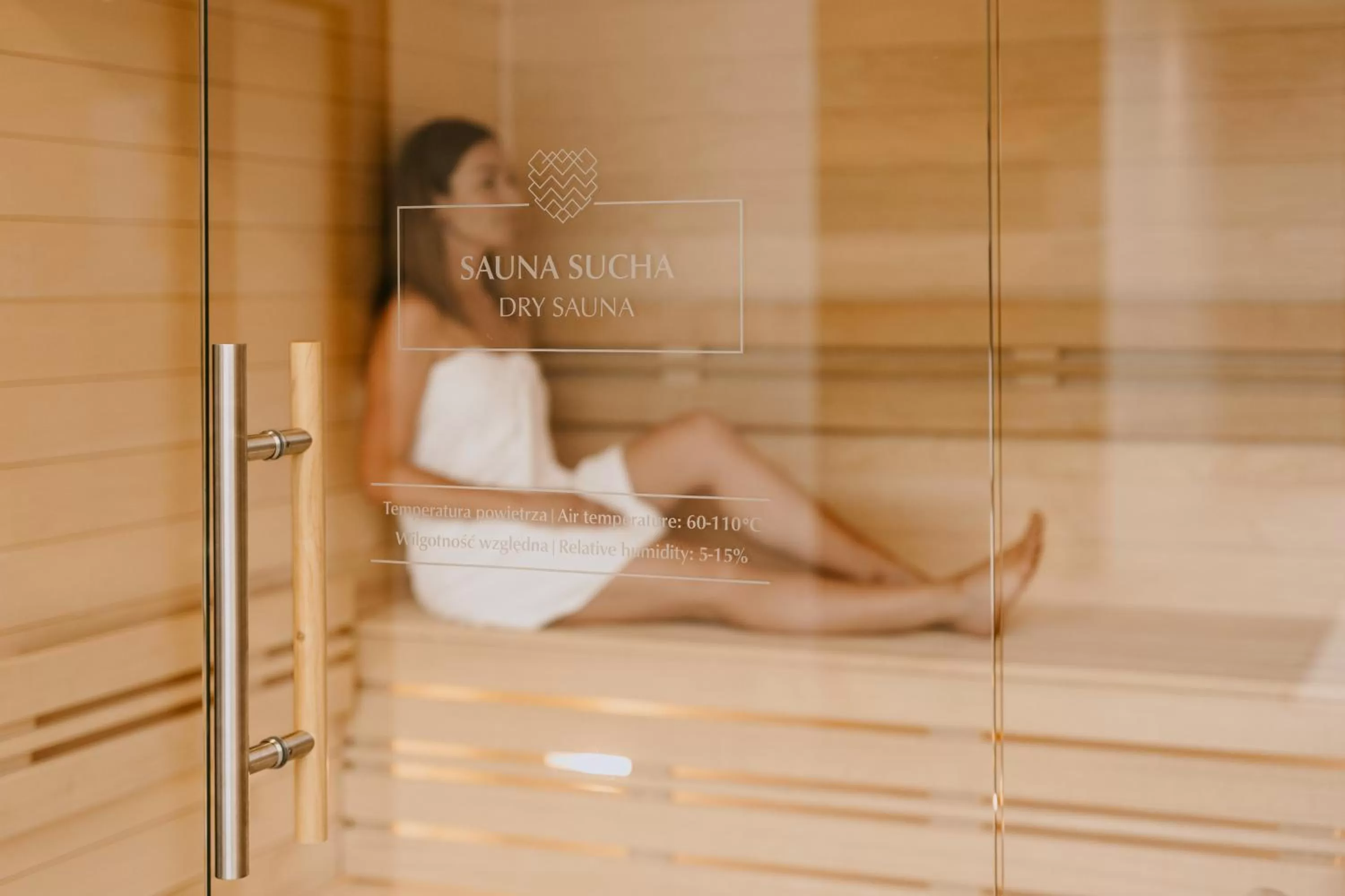 Sauna in VISLOW Resort