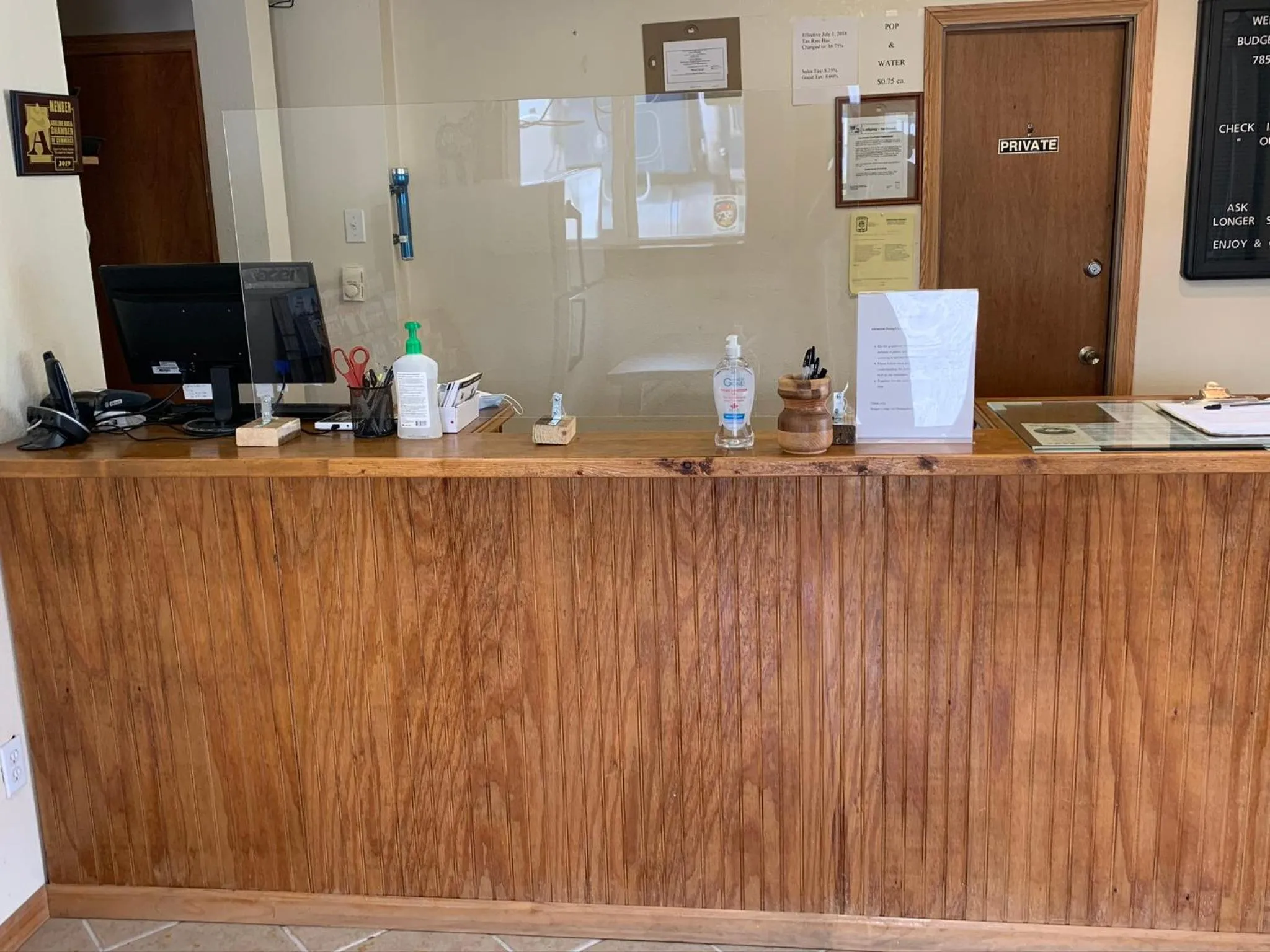 Lobby or reception in Budget Lodge Inn - Abilene