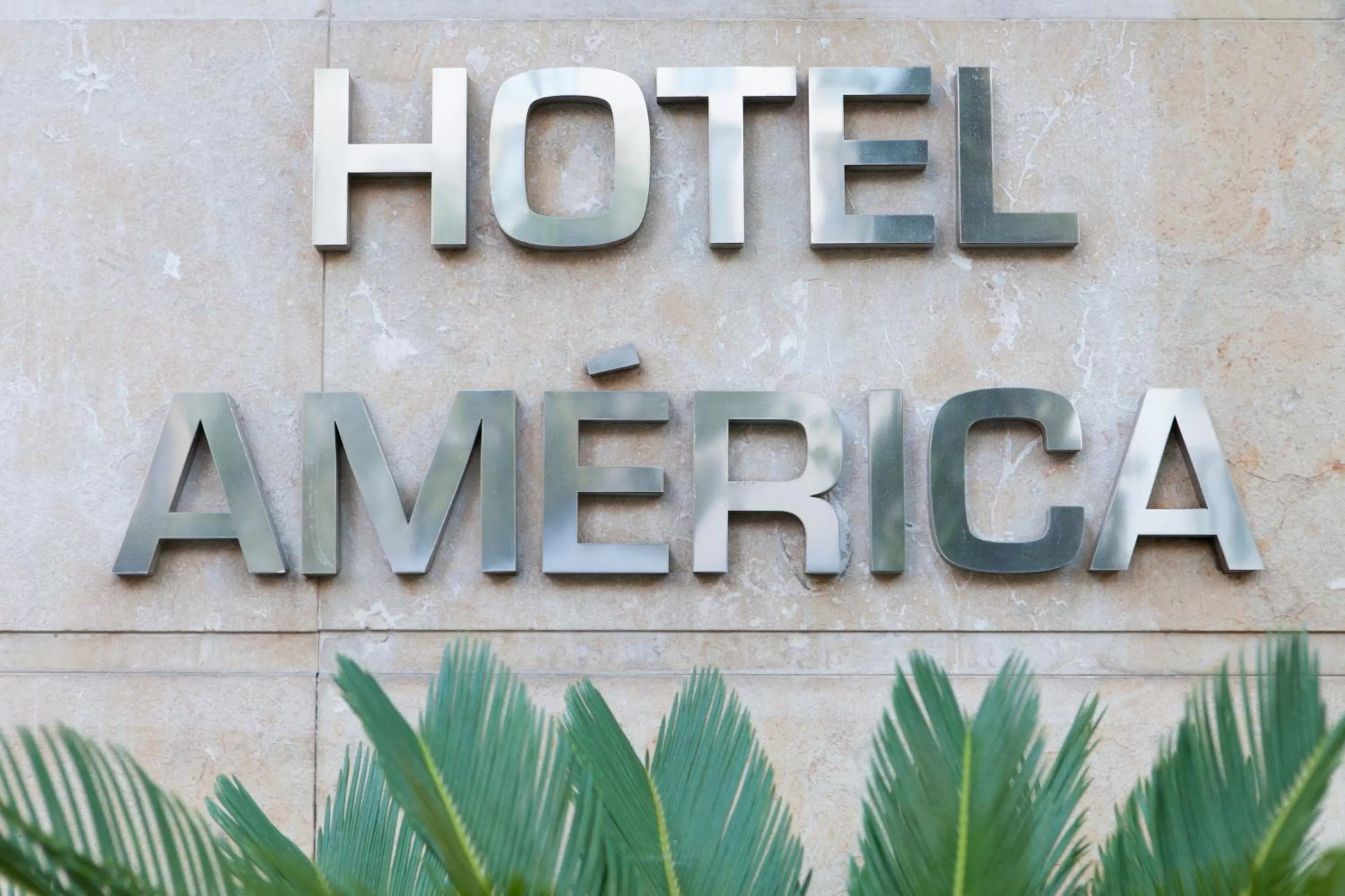 Property building in Hotel America Barcelona