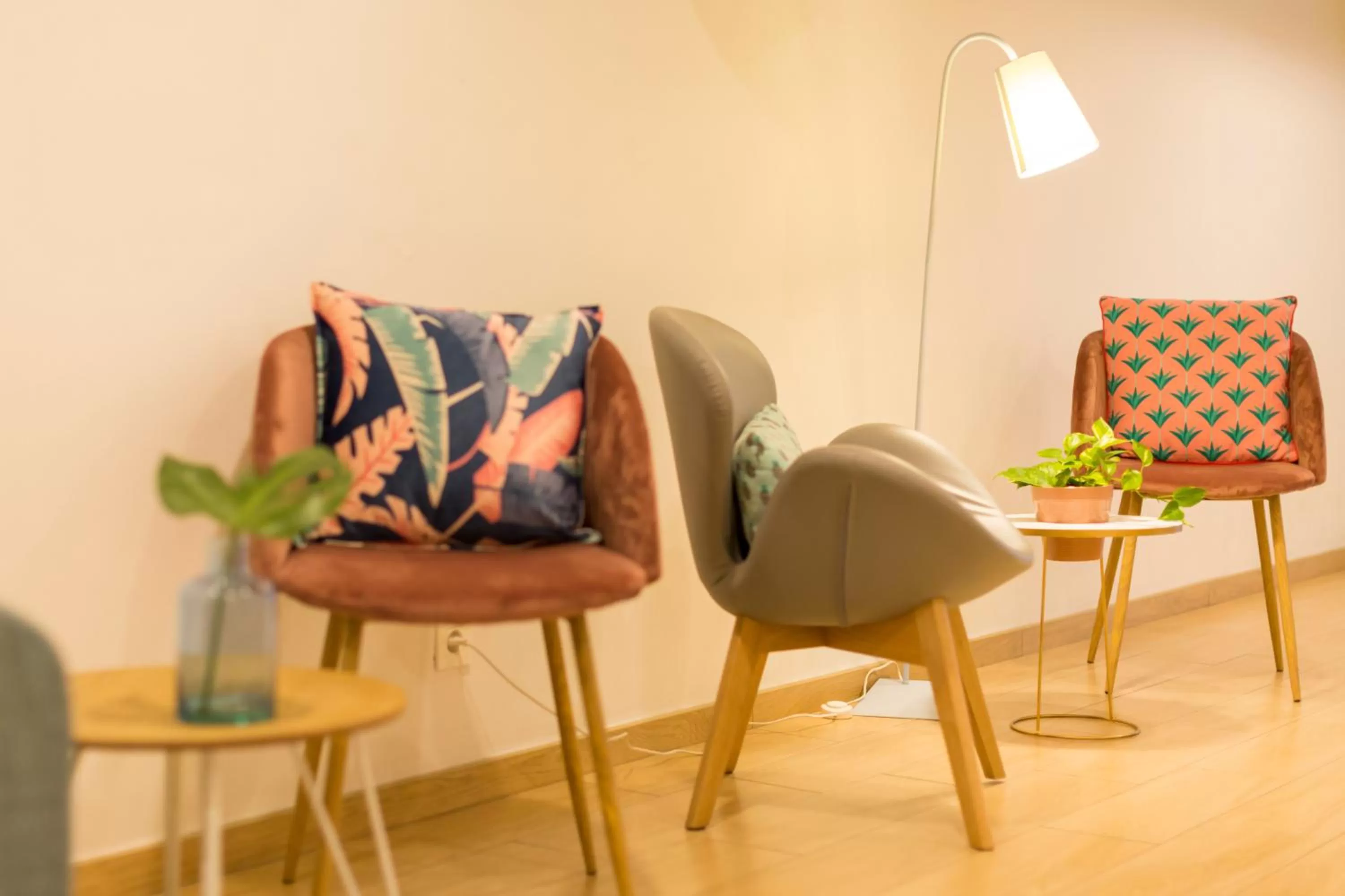 Lobby or reception in SmartRoom Barcelona