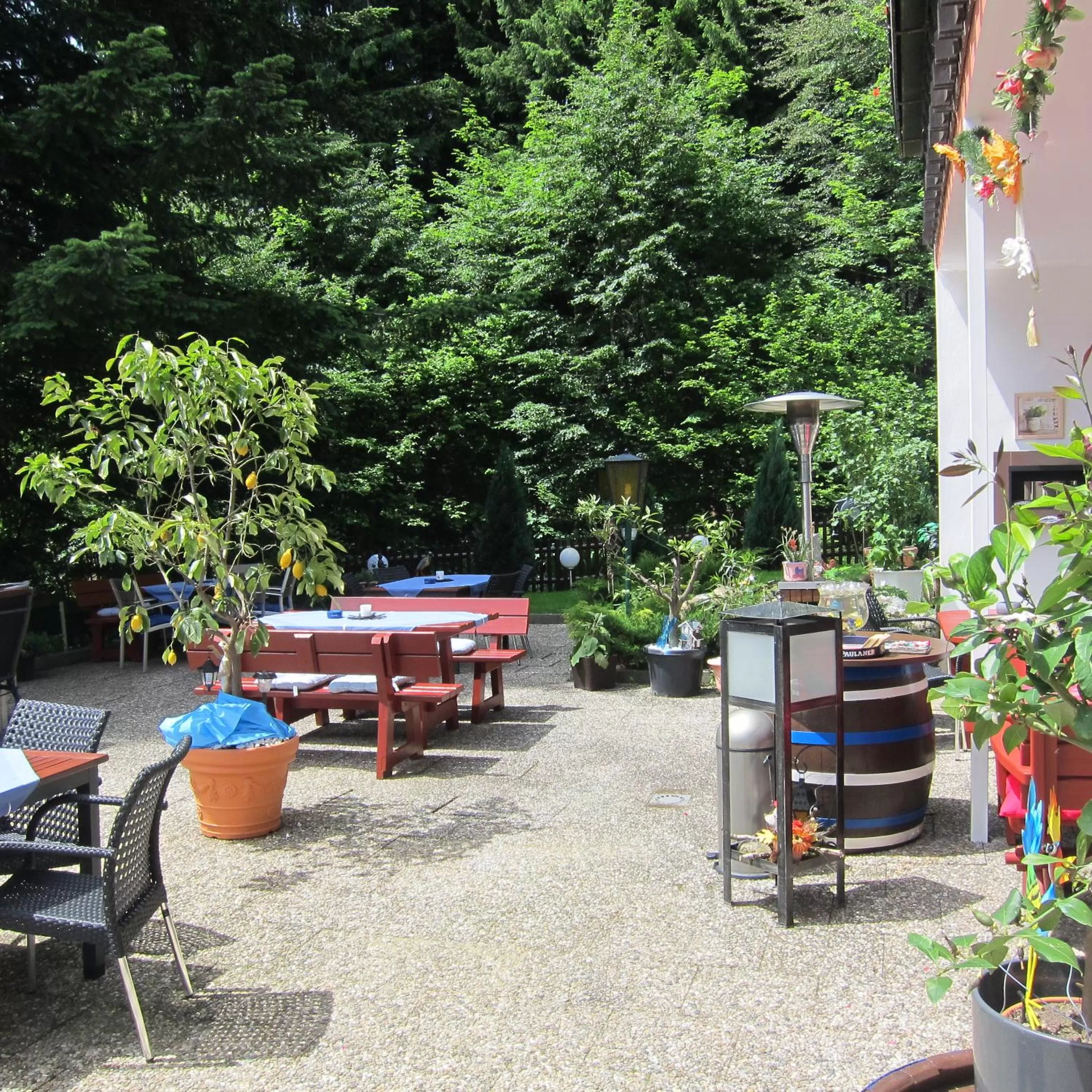 Seating area, Patio/Outdoor Area in Hotel Sonnleitn