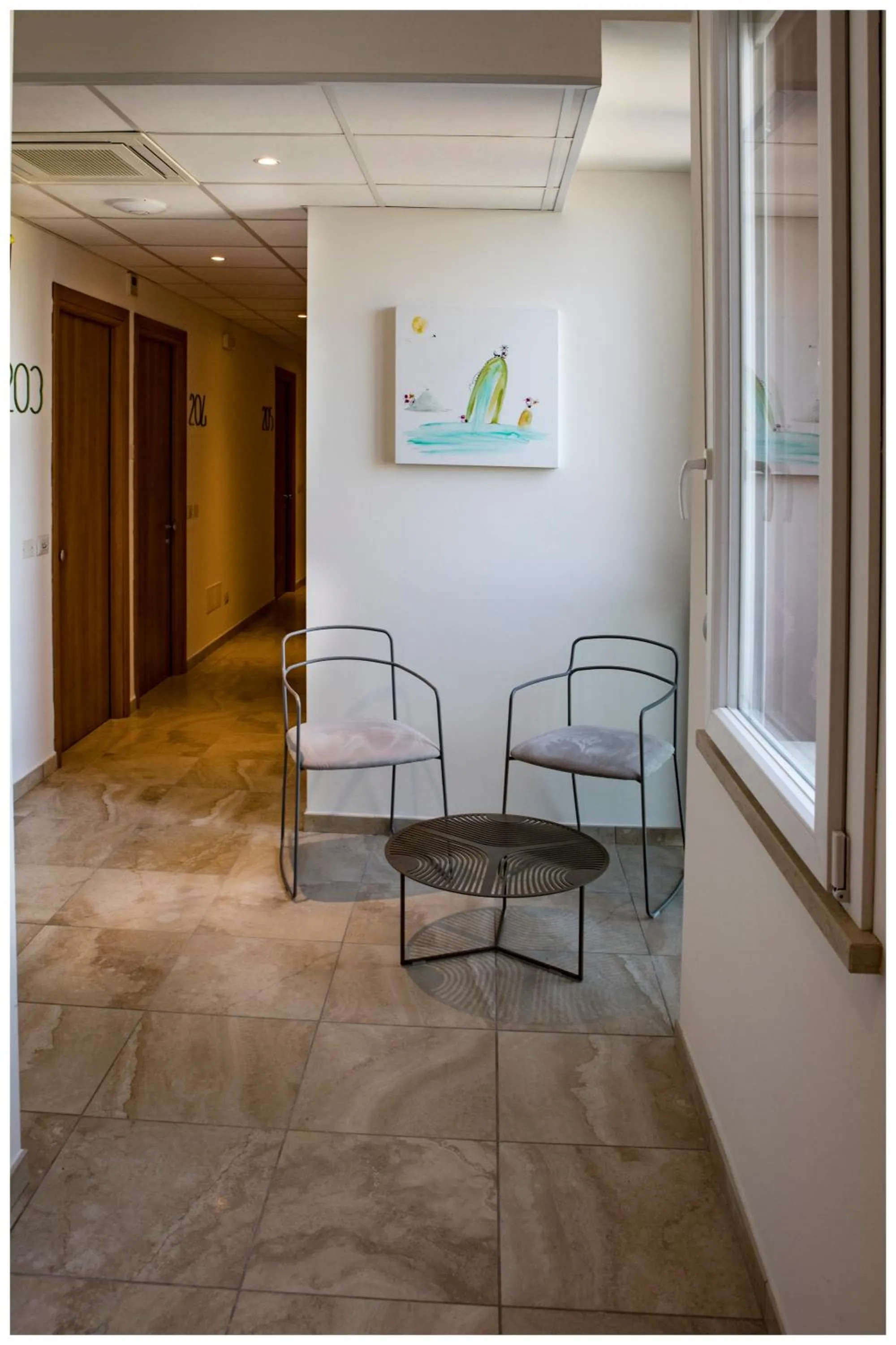 Decorative detail in Santa Teresa House