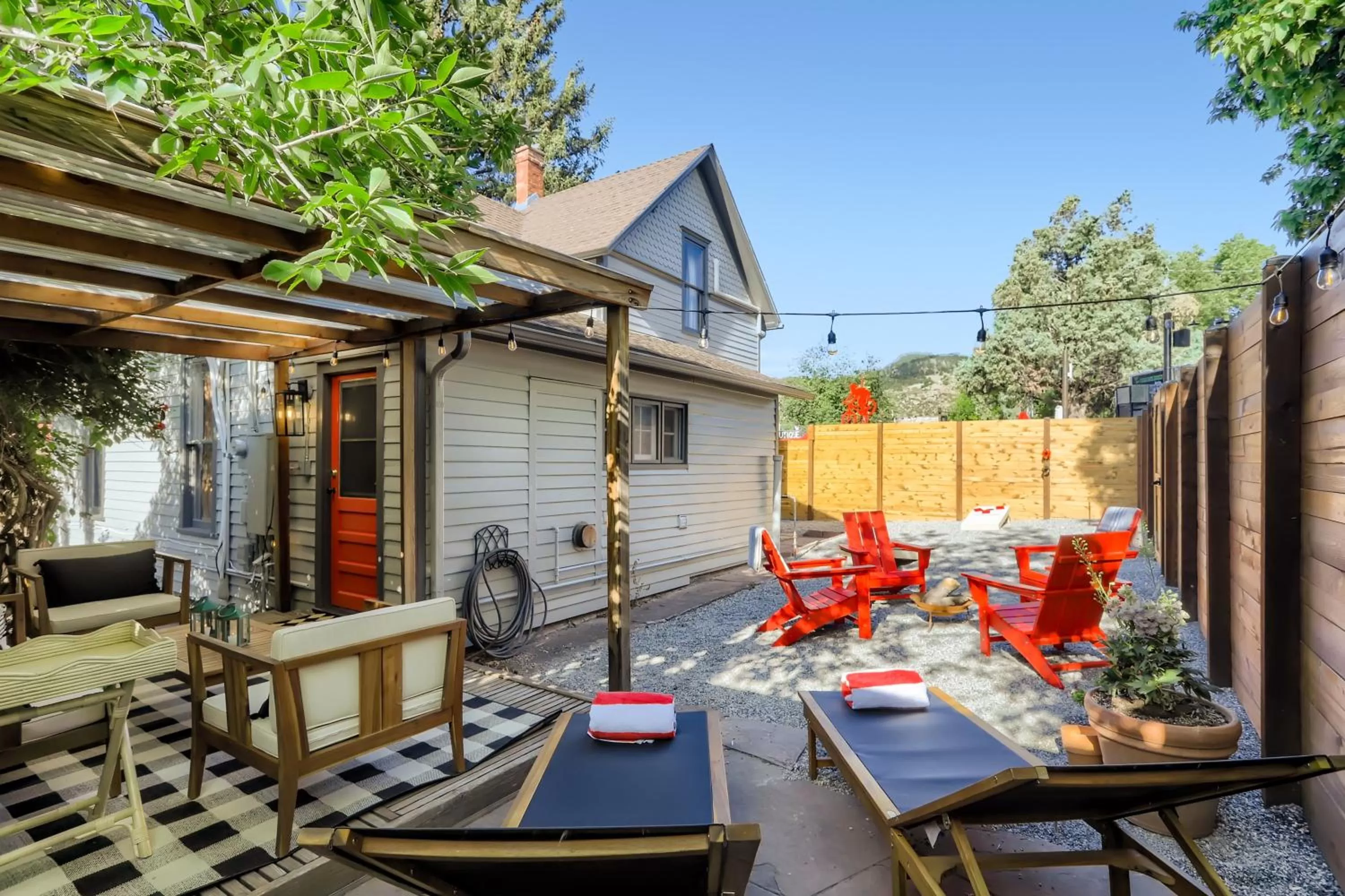 Patio in A-Lodge Lyons