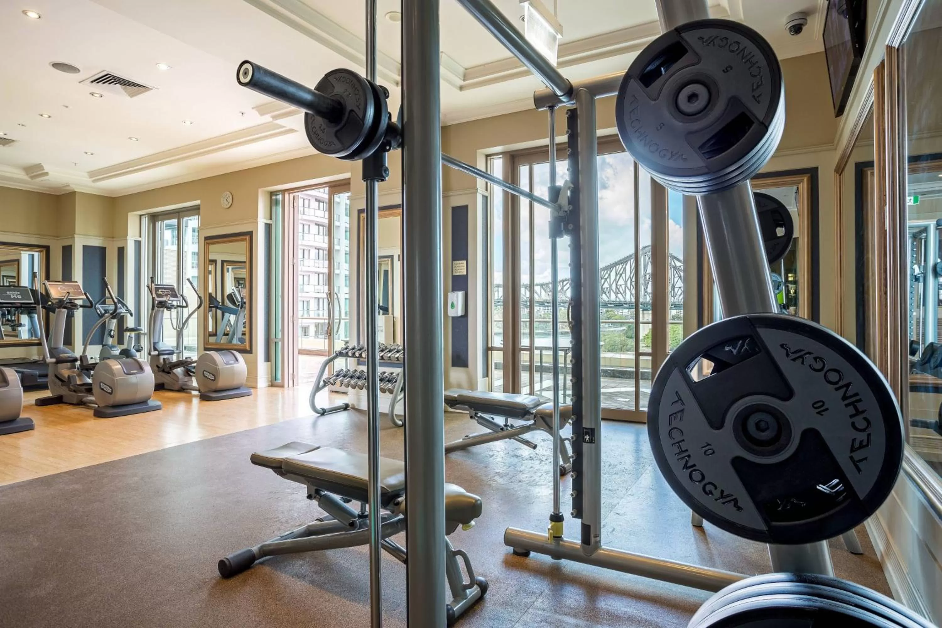 Fitness centre/facilities in Brisbane Marriott Hotel
