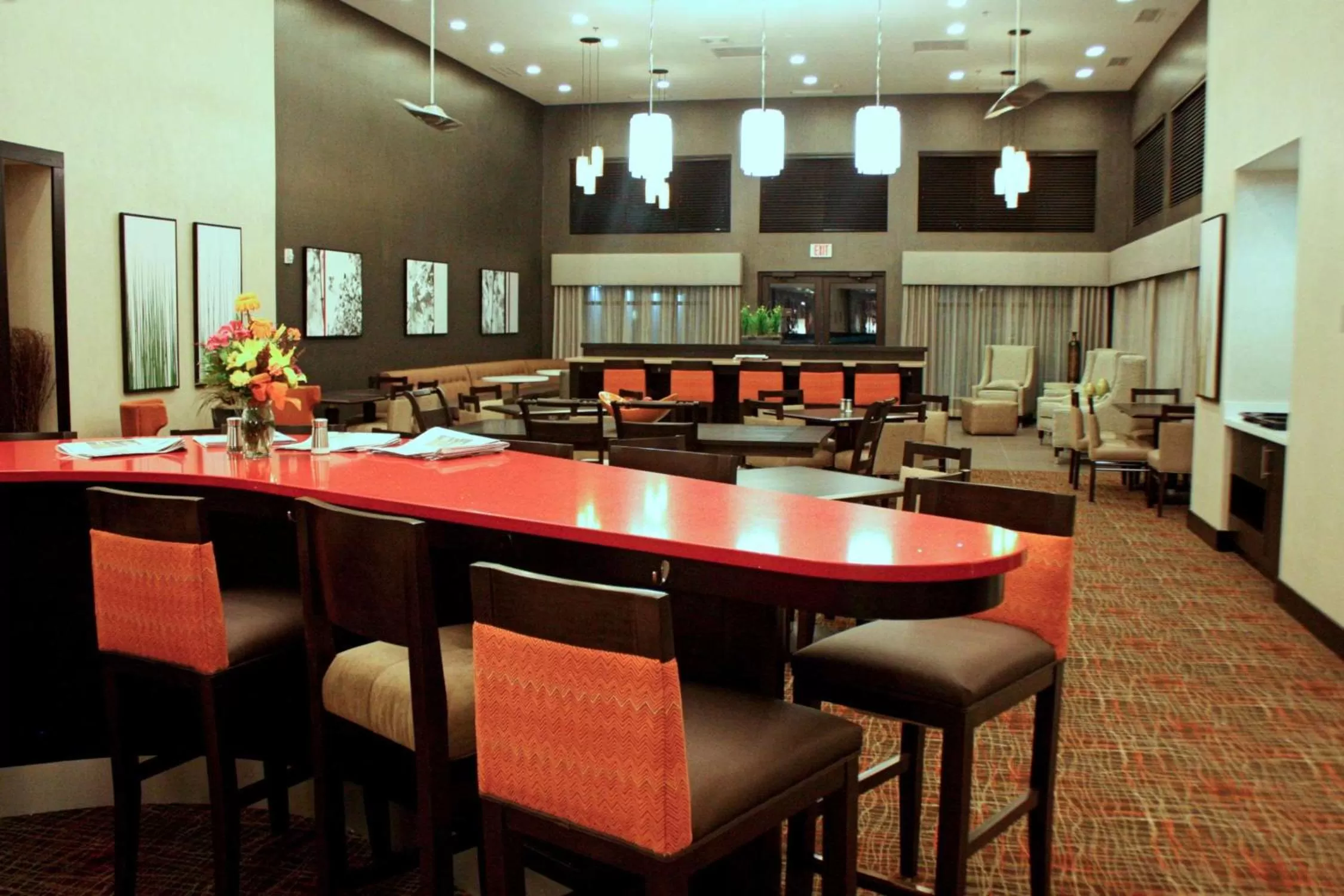Lobby or reception in Homewood Suites By Hilton Dubois, Pa