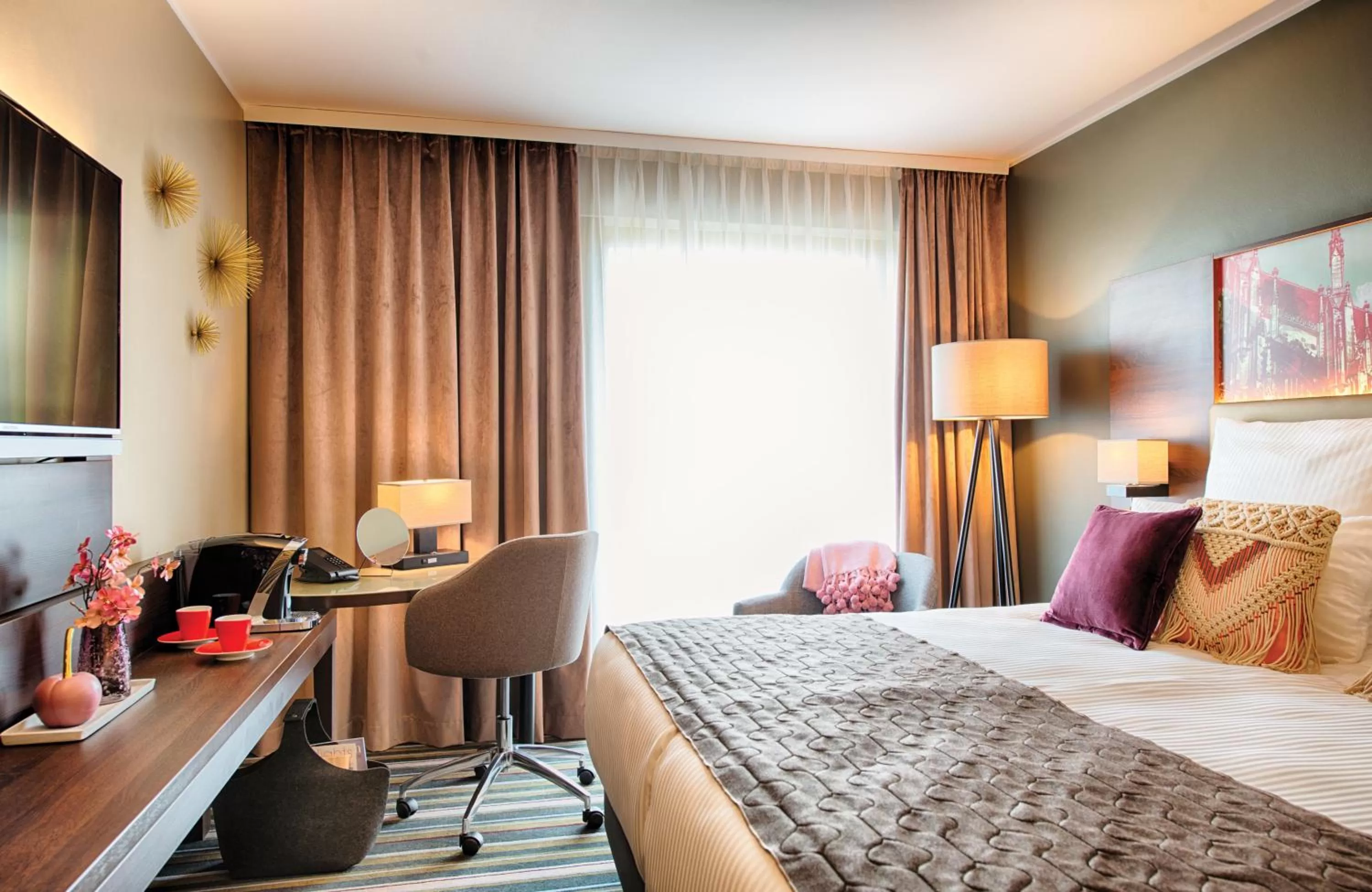 Photo of the whole room, Bed in Leonardo Royal Hotel Ulm