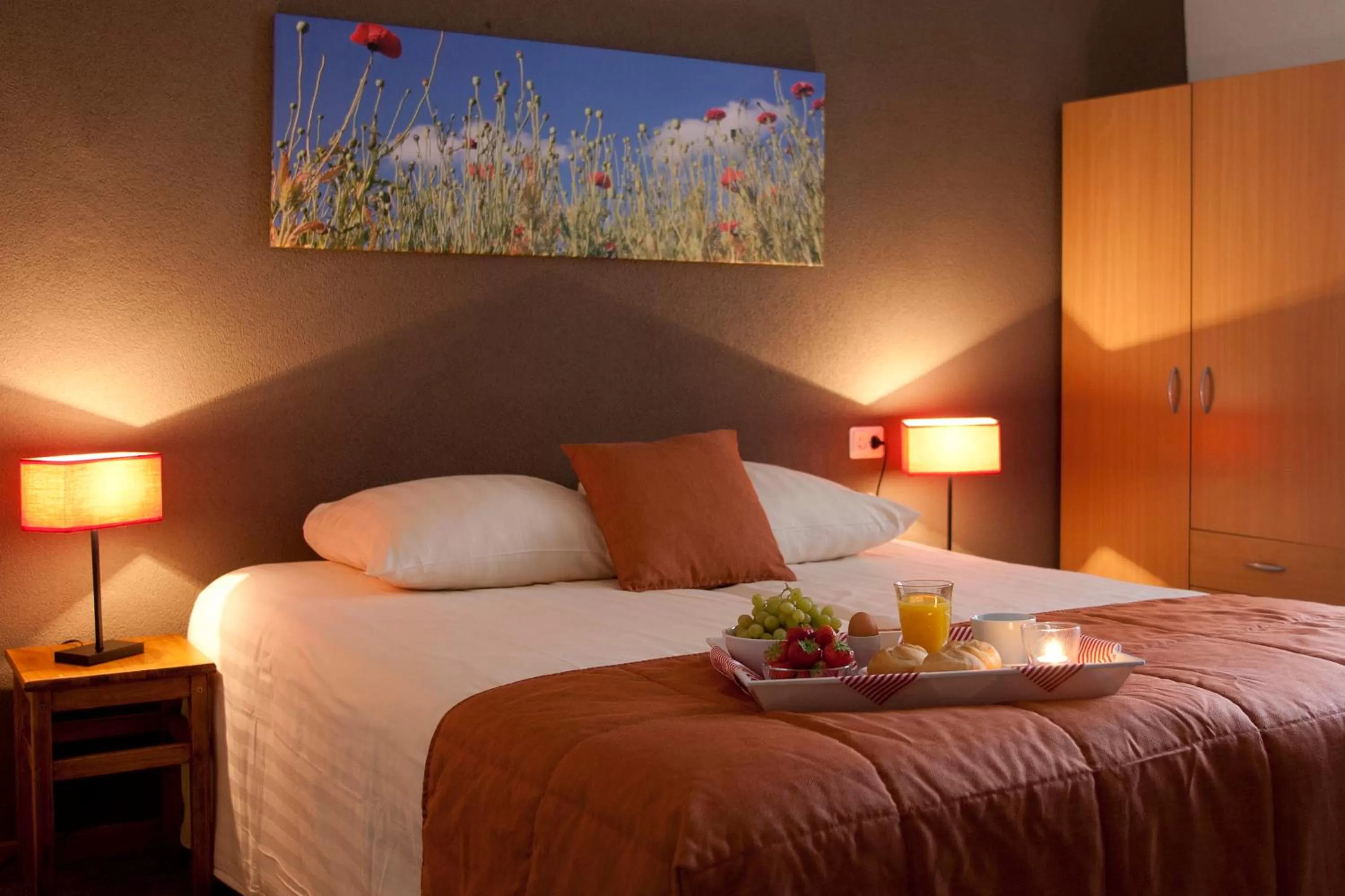 Bed in Appartementen Valkenburg