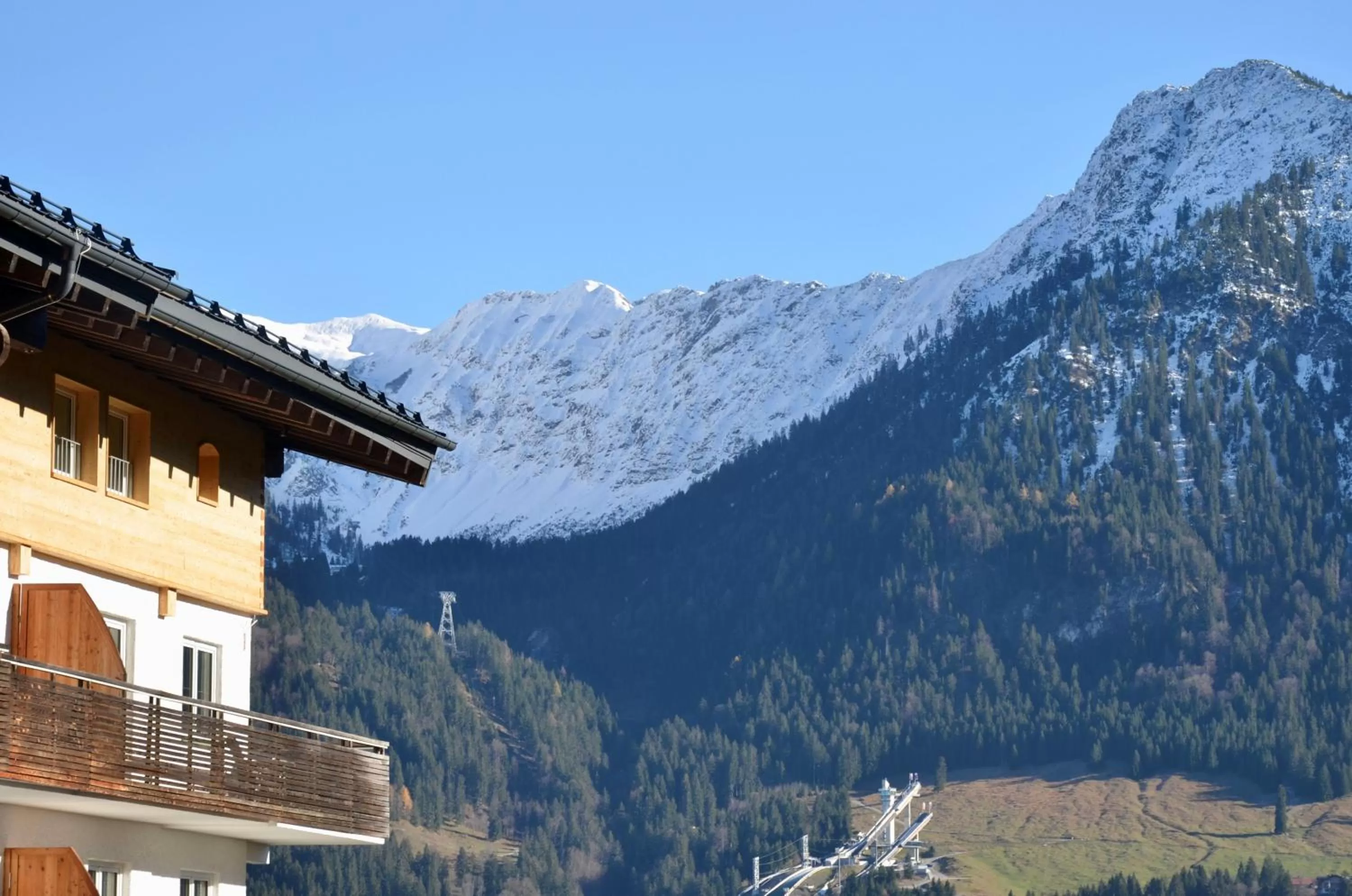 Winter, Mountain View in Naturhotel Café Waldesruhe