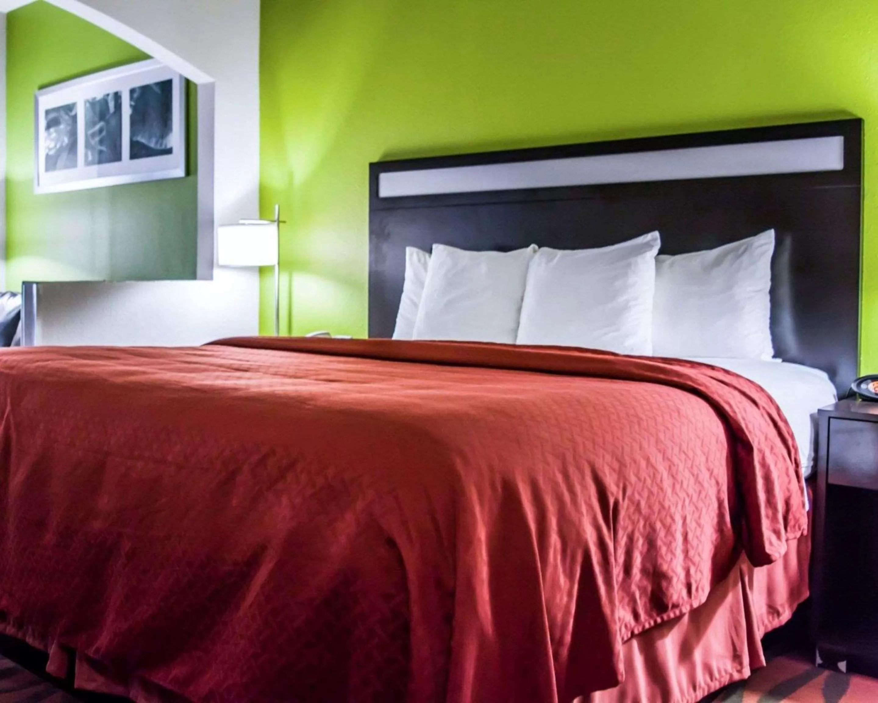 Photo of the whole room, Bed in Quality Suites Fort Myers I-75