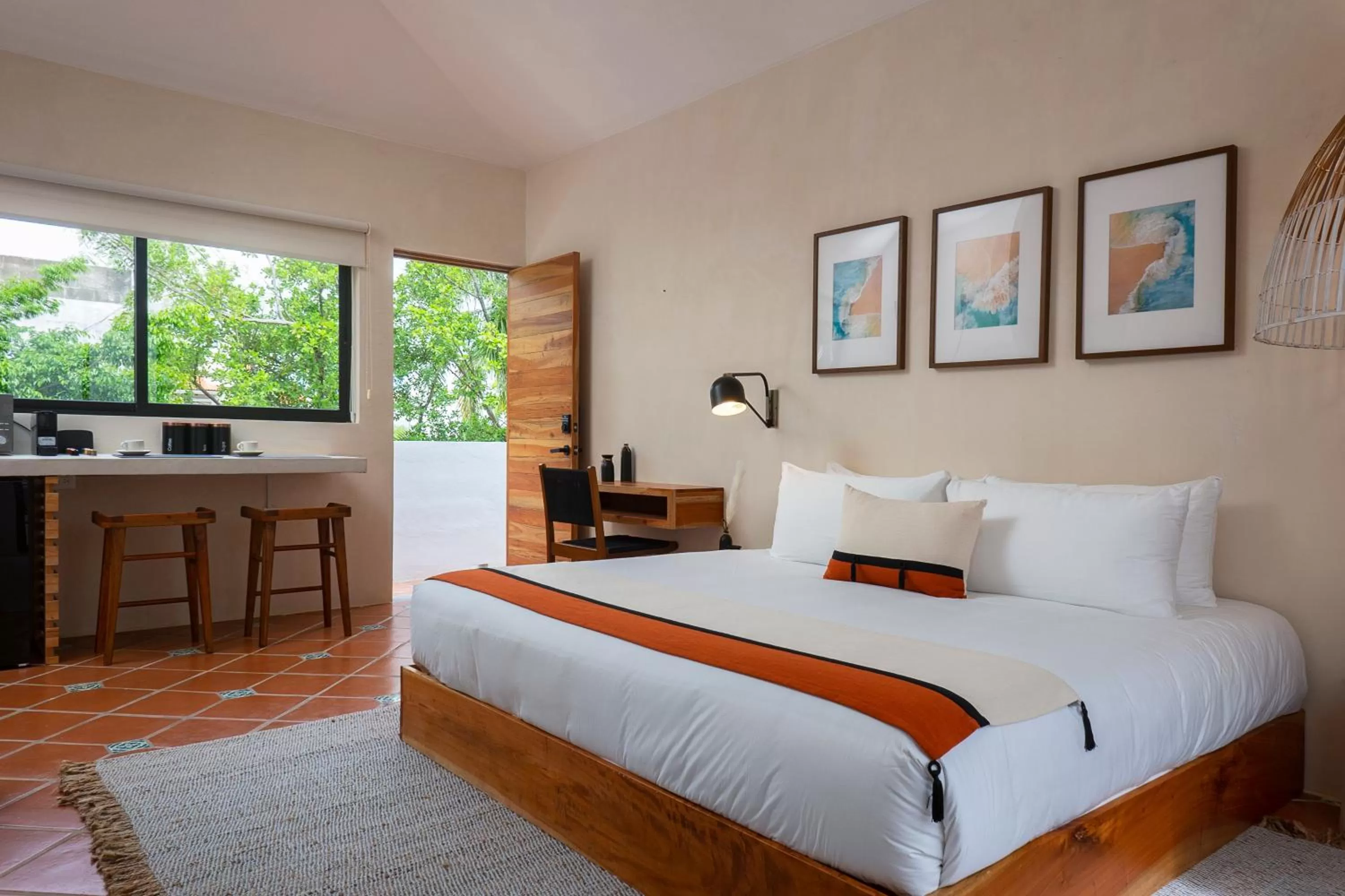 Bedroom, Bed in Hotel Aalada Playa del Carmen