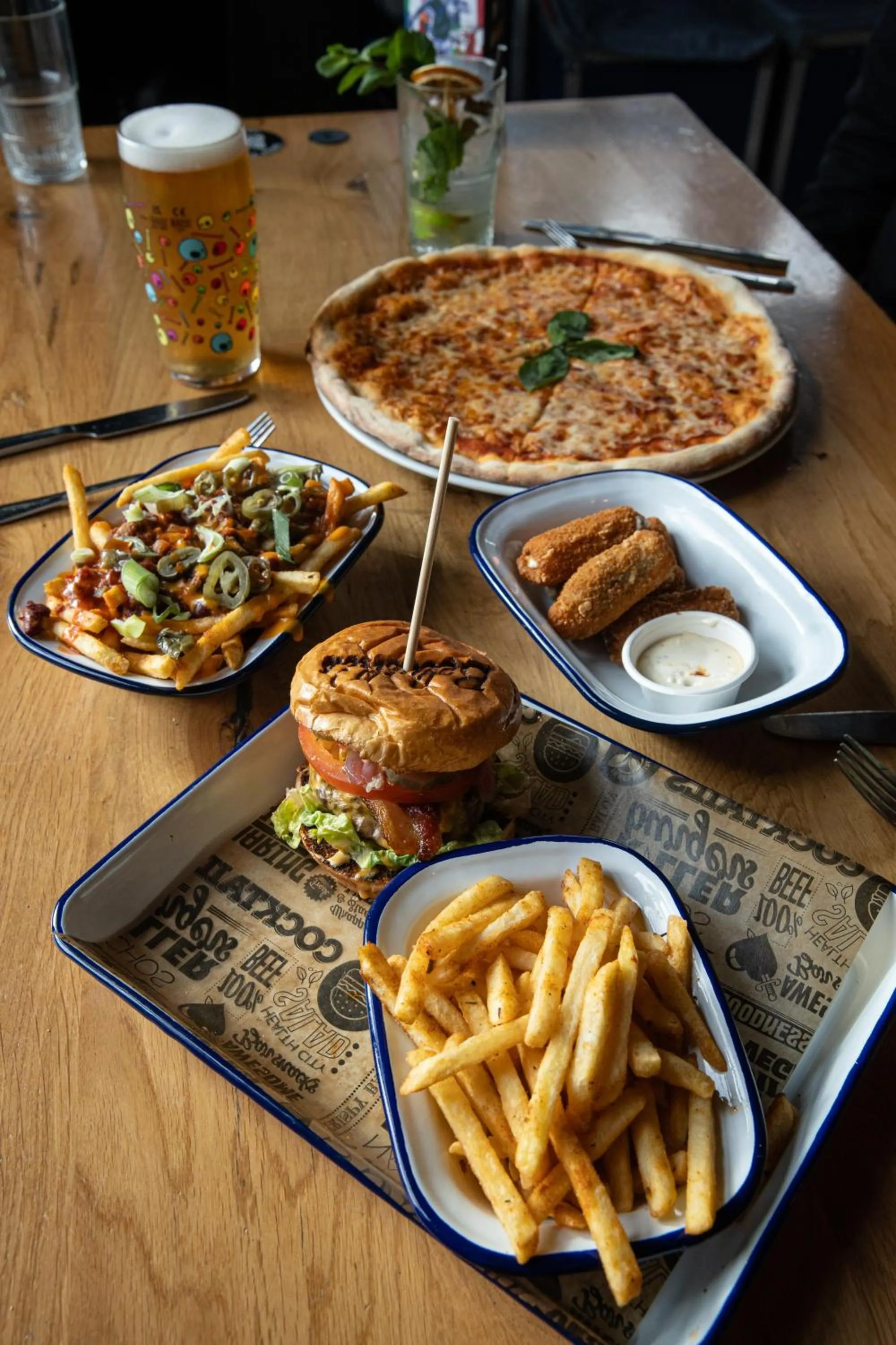 Food and drinks in Urban Nomad - Camden Town
