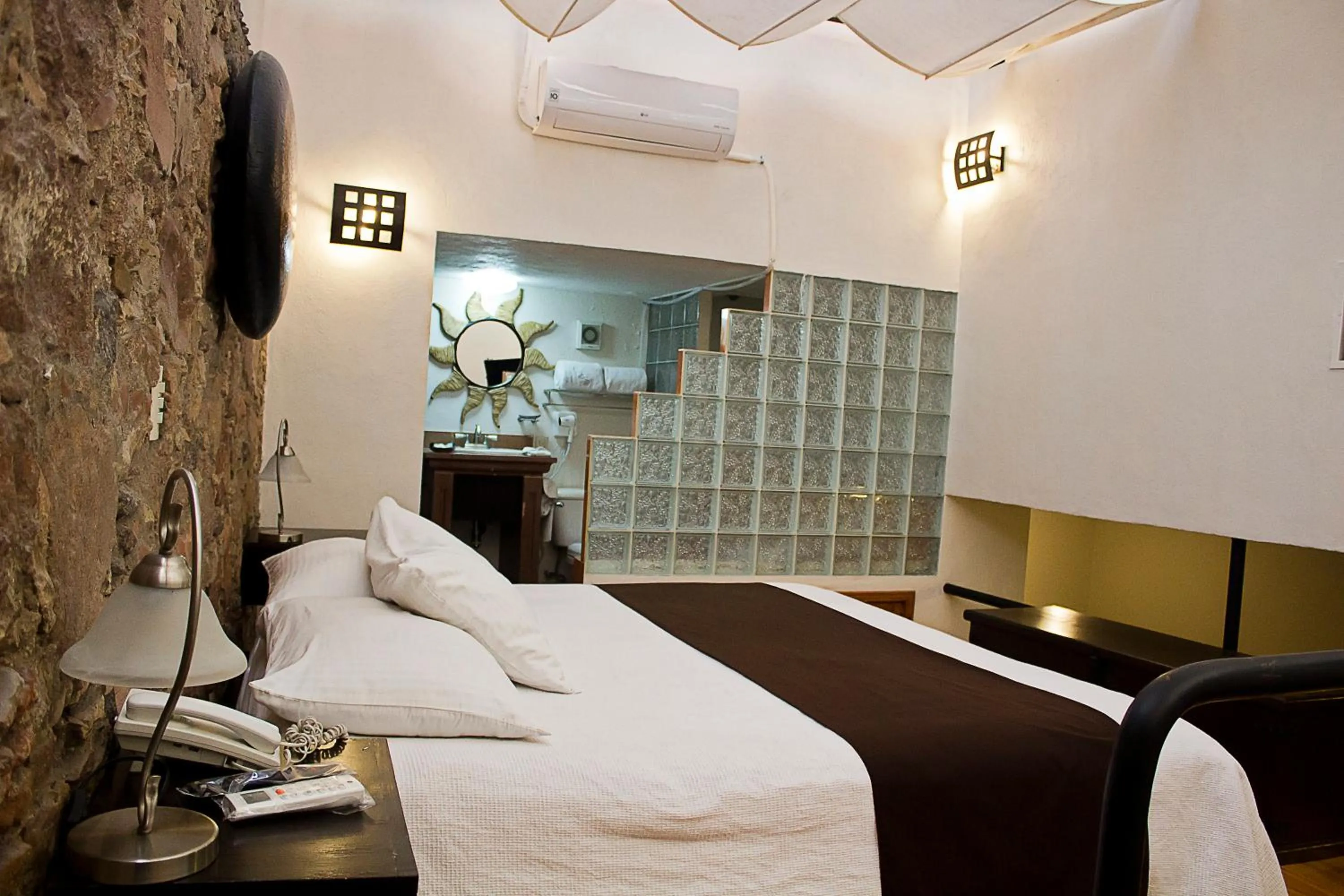 Bed in Hotel Suites Sofia