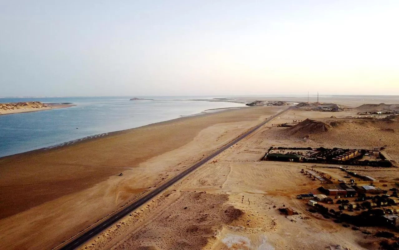 Beach in Dakhla For Stars