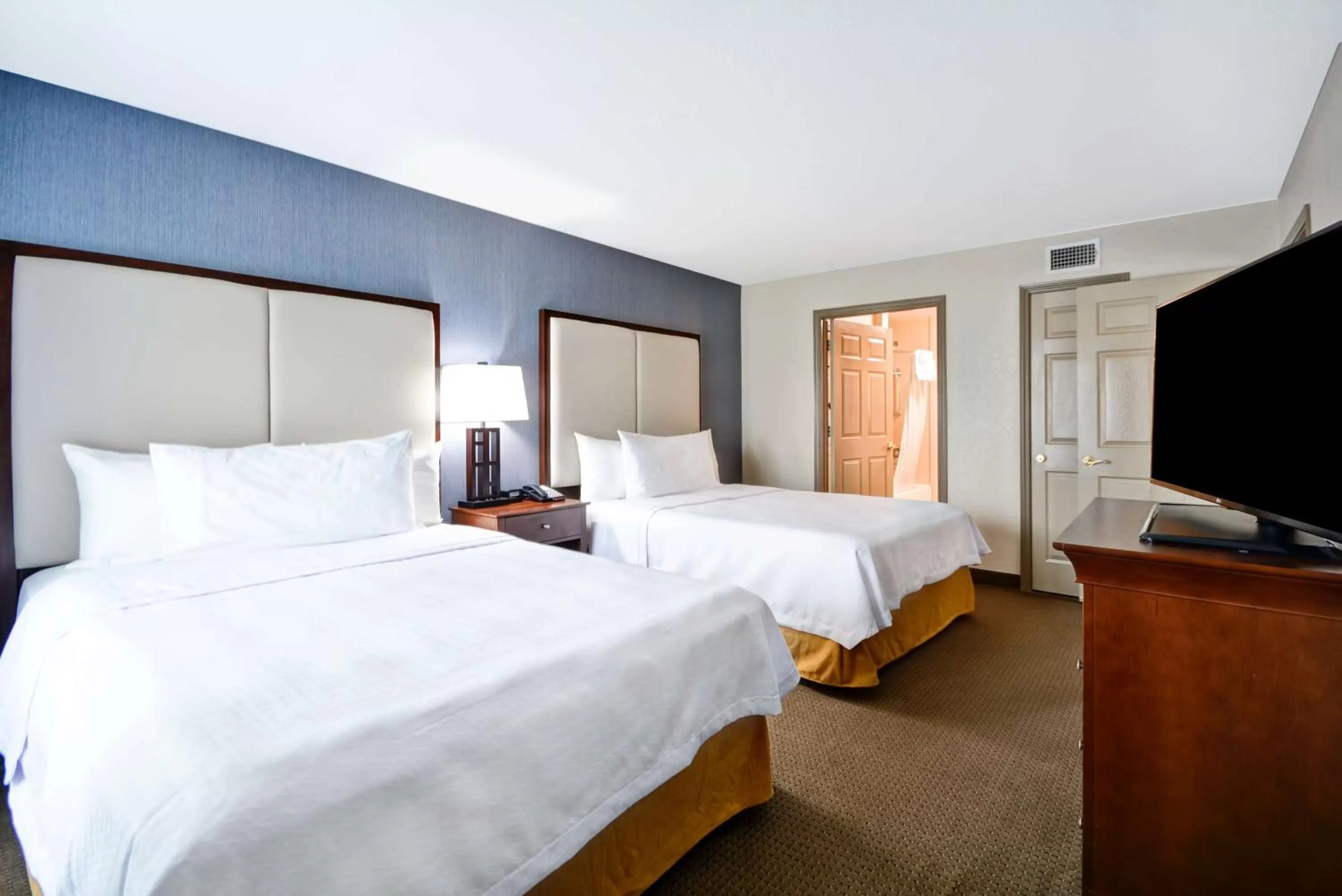 Bedroom, Bed in Homewood Suites by Hilton Dallas-Lewisville