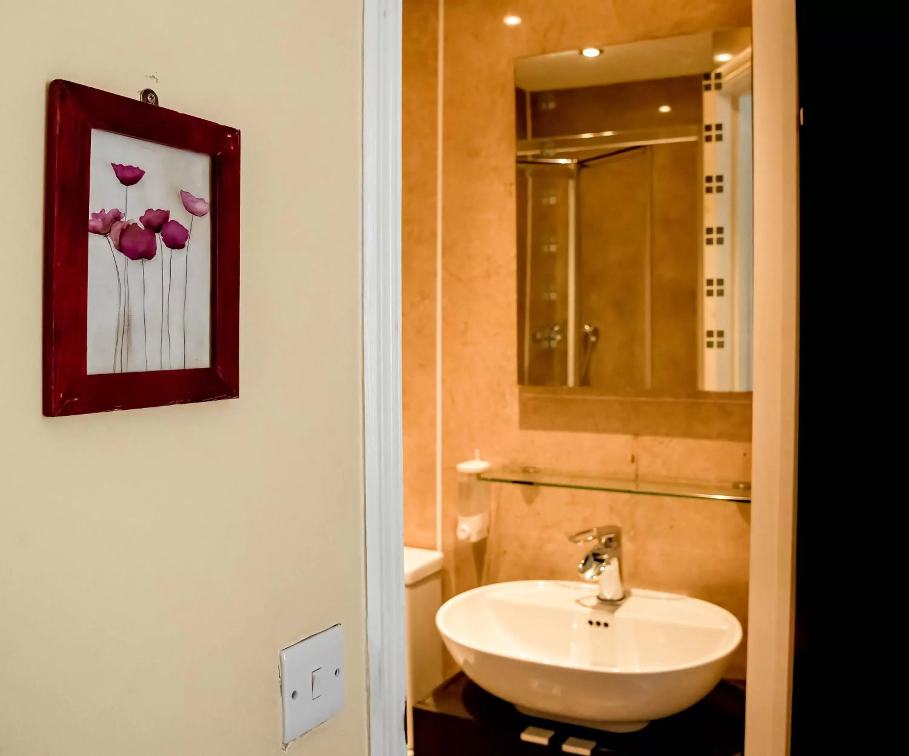 Toilet in Shakespeare Hotel