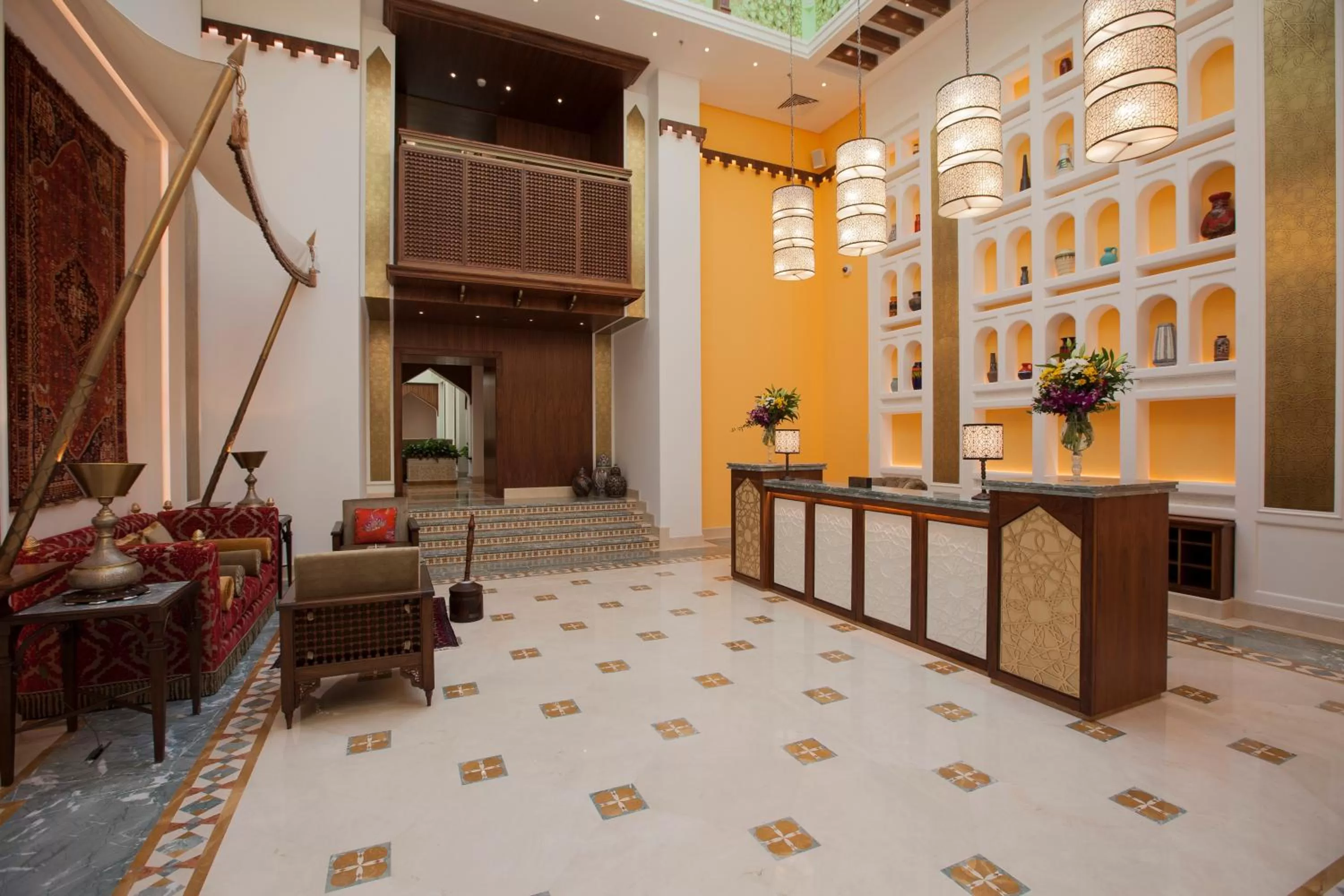 Lobby or reception in Souq Waqif Boutique Hotels - Tivoli