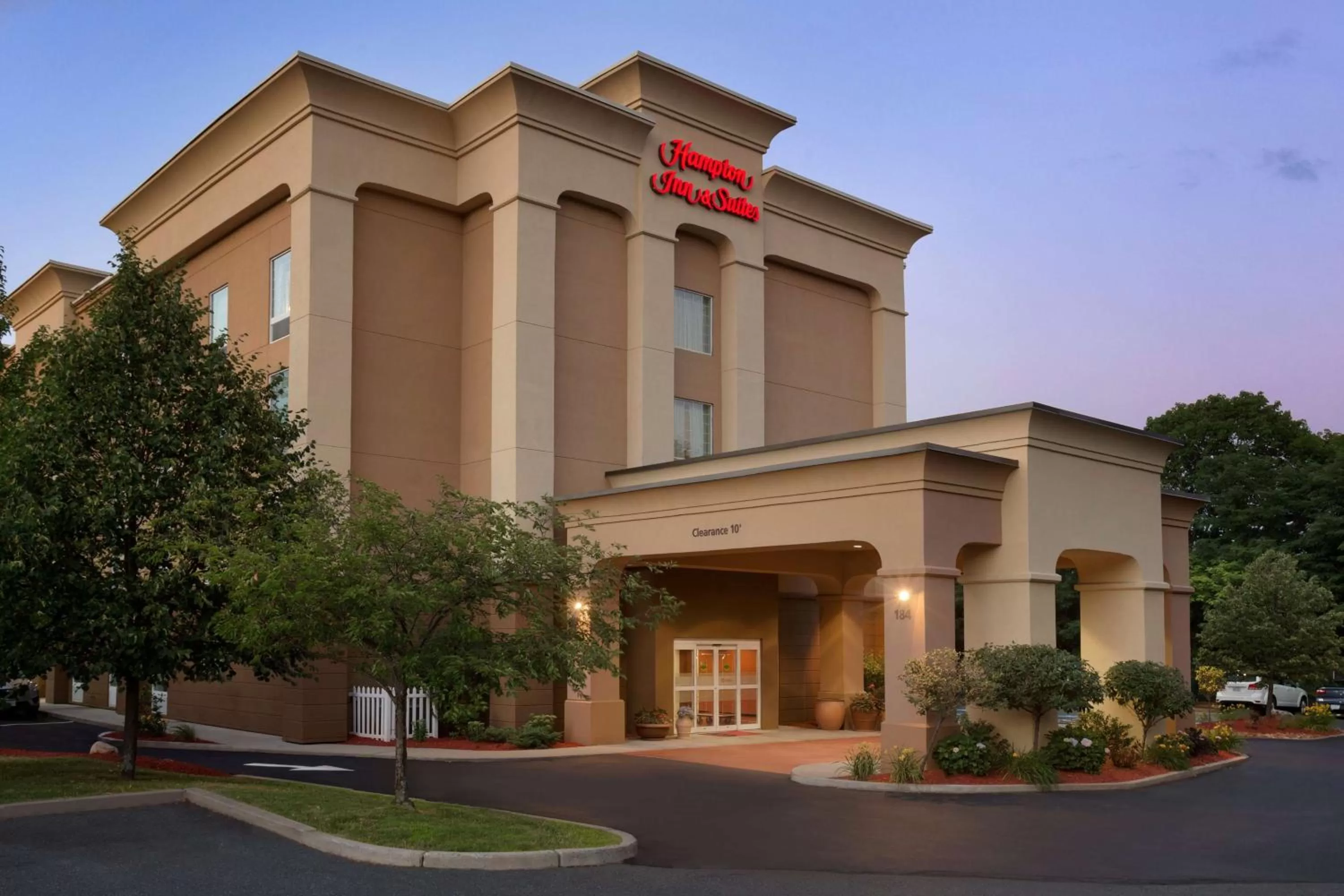 Property building in Hampton Inn & Suites Greenfield