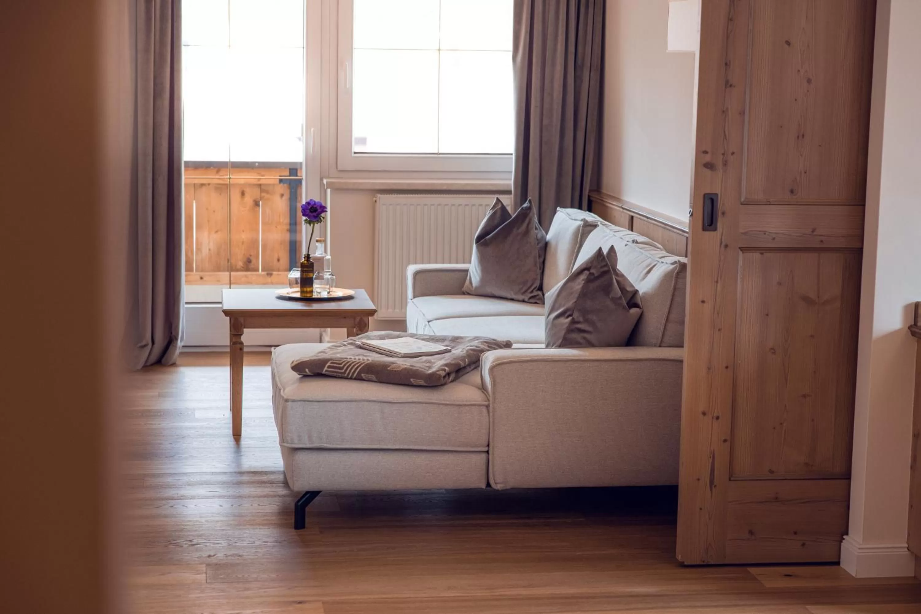 Living room in Alpine Hideaway ZILLERTALERHOF - 4 Sterne Superior