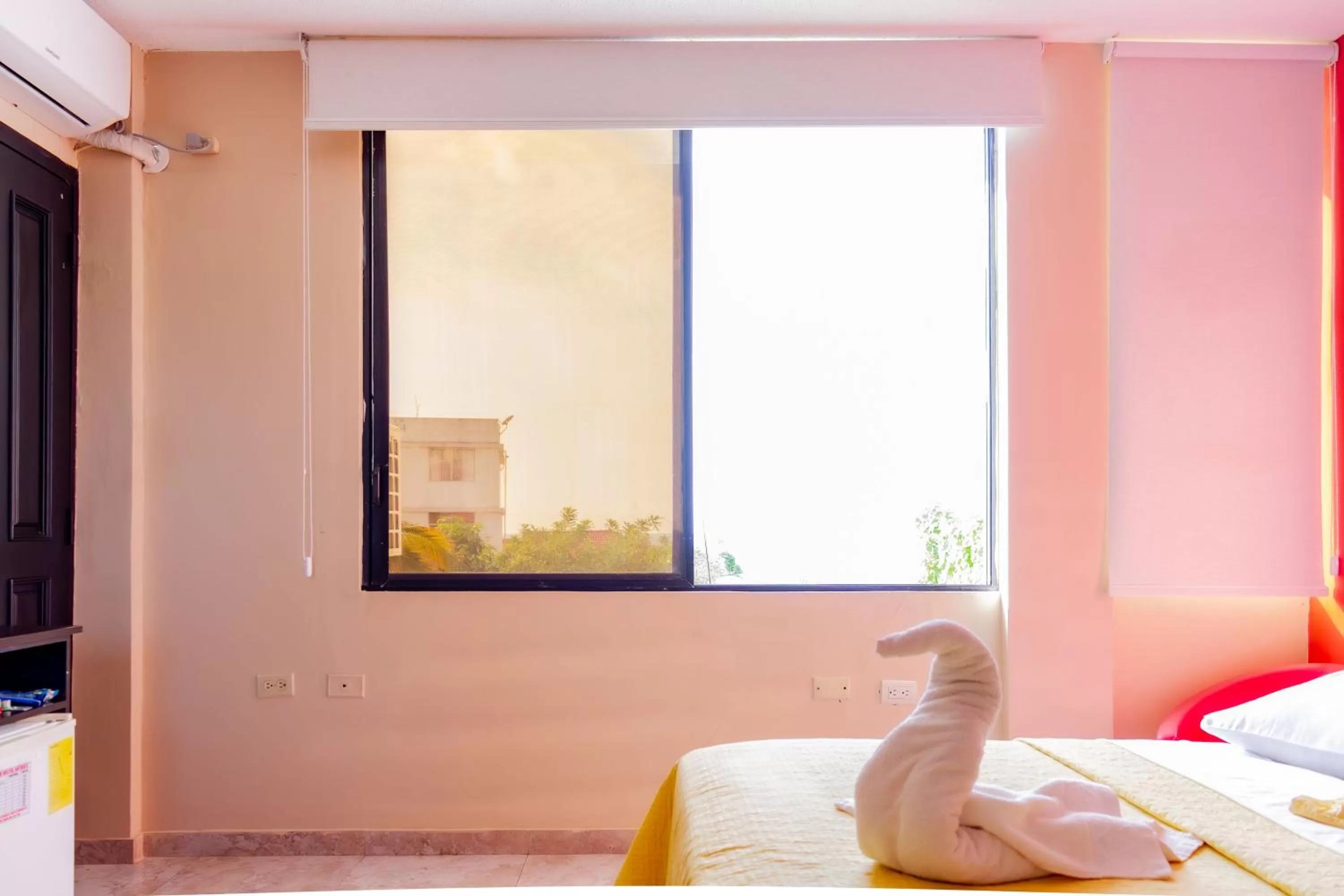 Bed in Hostal Antares