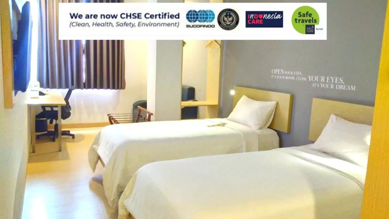 Bed in Kyriad Fatmawati Jakarta