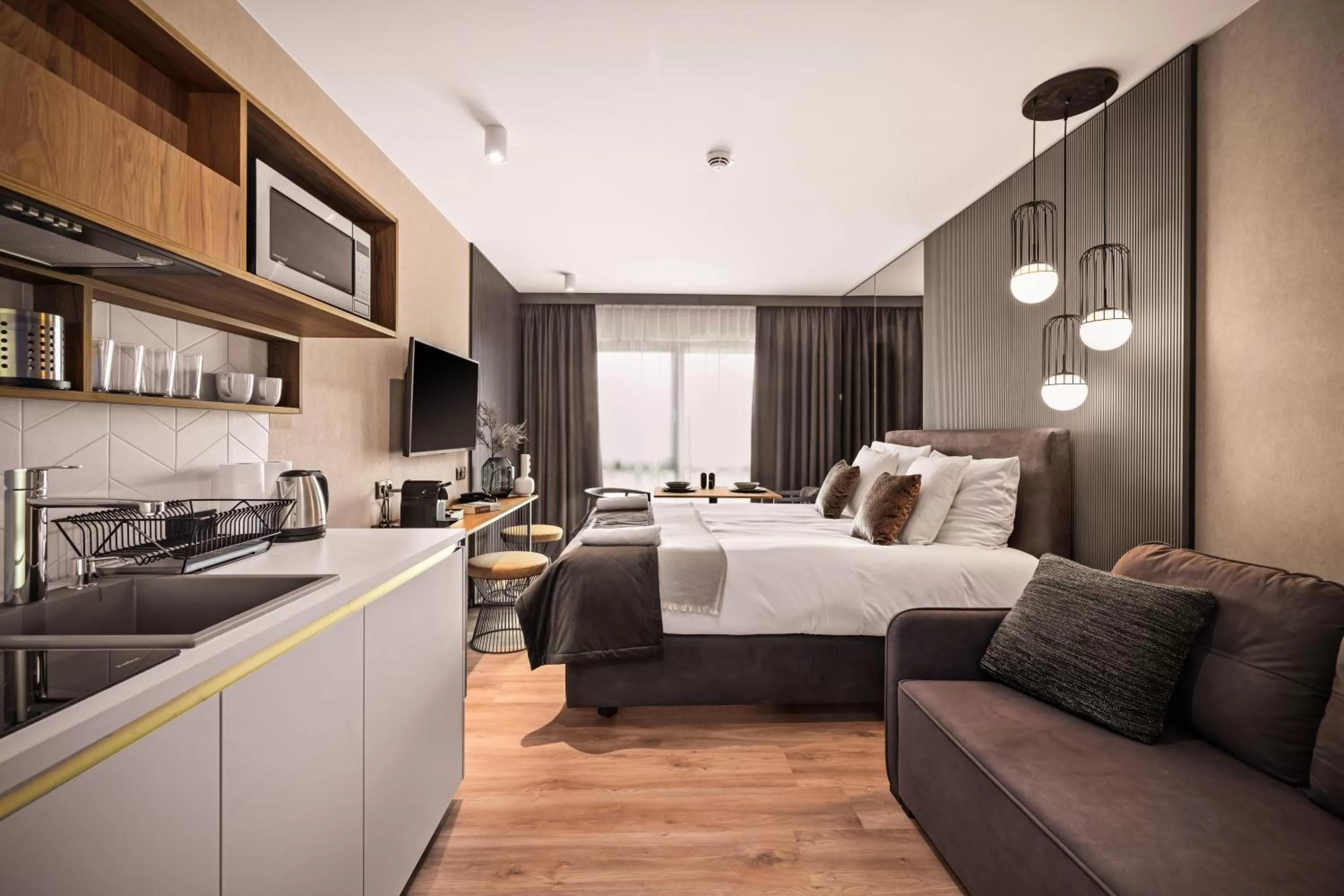 Bed in Boutique Residence Gdańsk