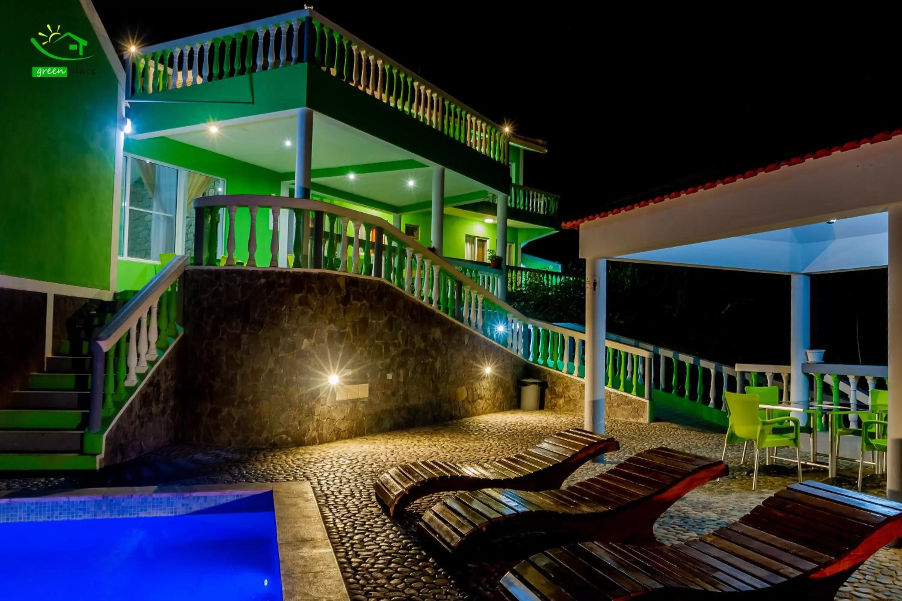 Swimming Pool in Pousada Green Place