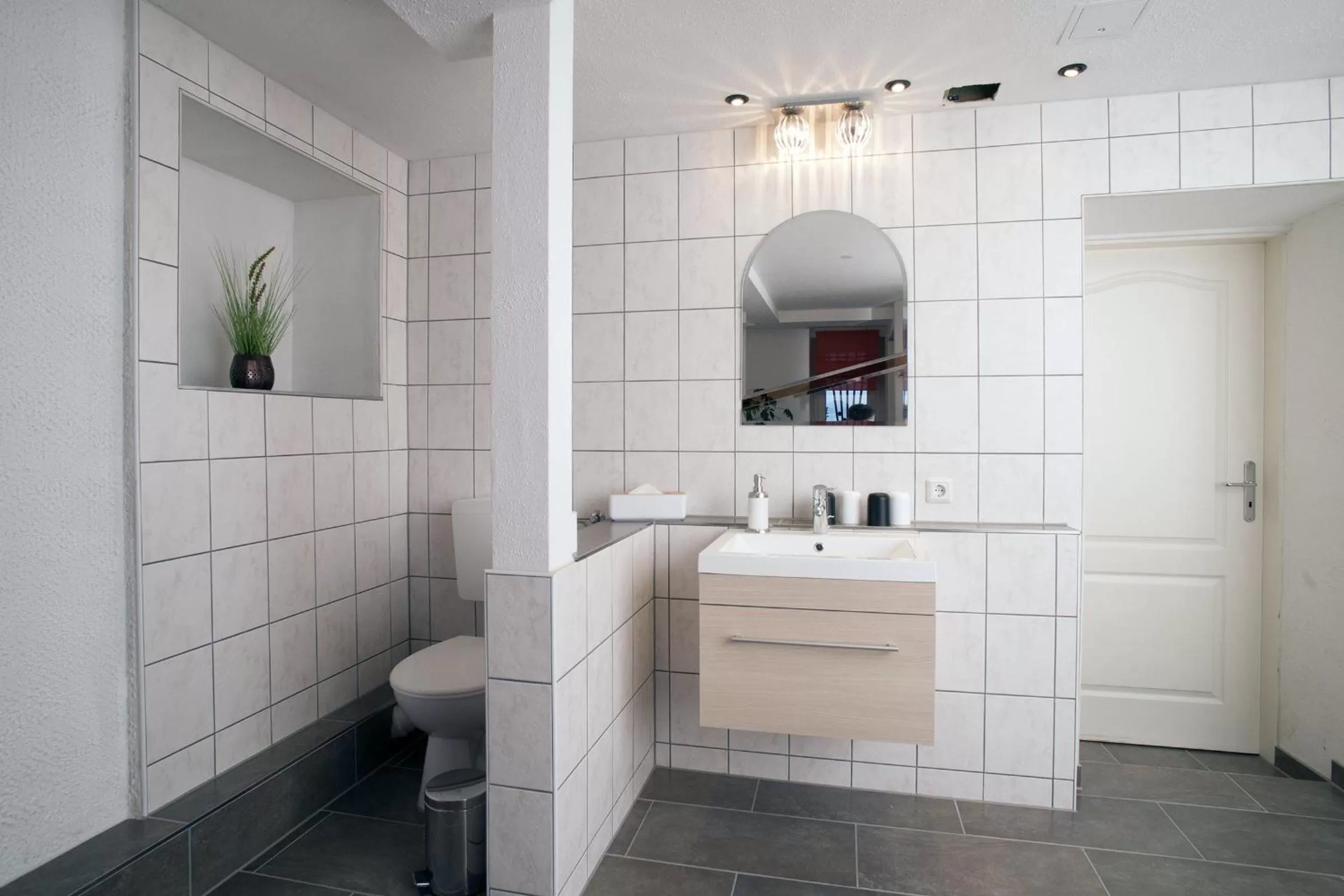 Bathroom in Designpension Idyll Nr2 Hotel Garni