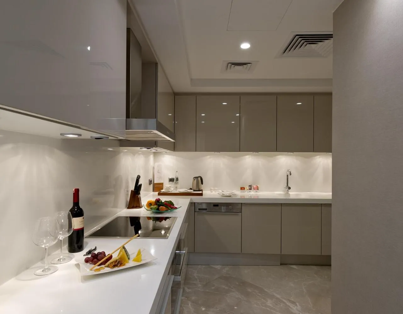 Kitchen or kitchenette in The Grand Tarabya Managed by Accor