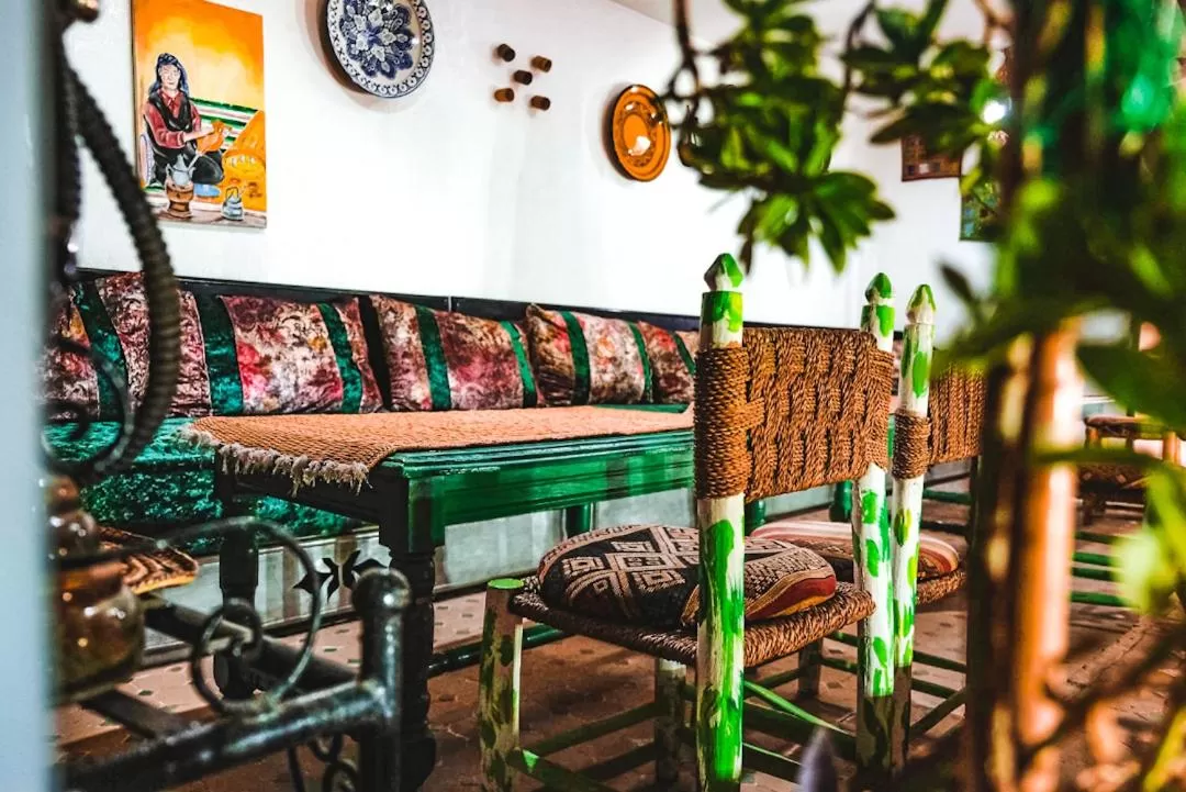 Seating Area in Héritage Lalla Aicha et SPA