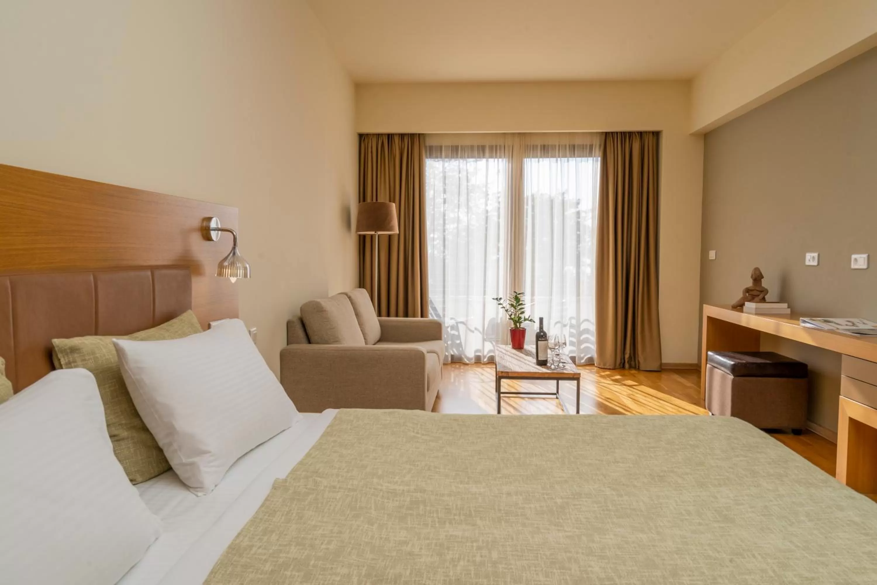 Photo of the whole room, Bed in Anemolia Mountain Resort