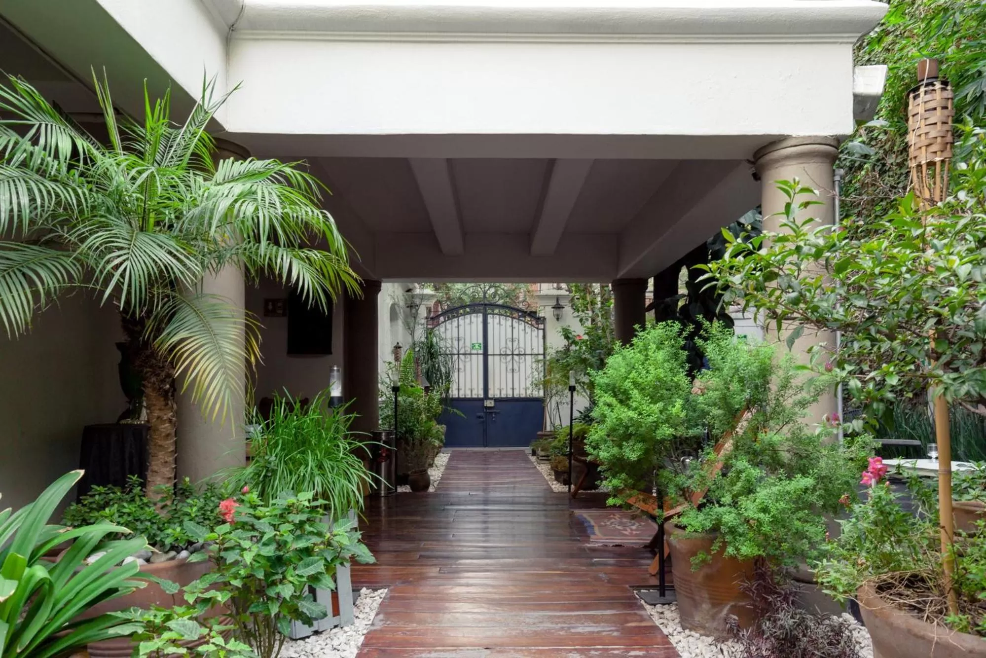 Facade/entrance in Hotel Villa Condesa