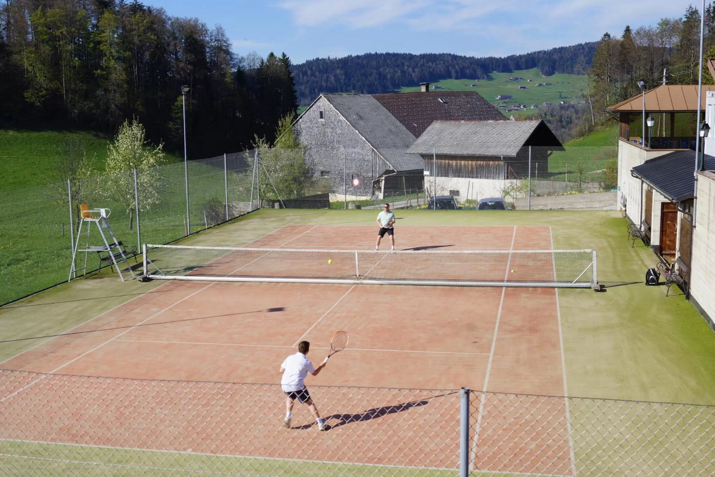Tennis court, Tennis/Squash in St Hubertus BnB