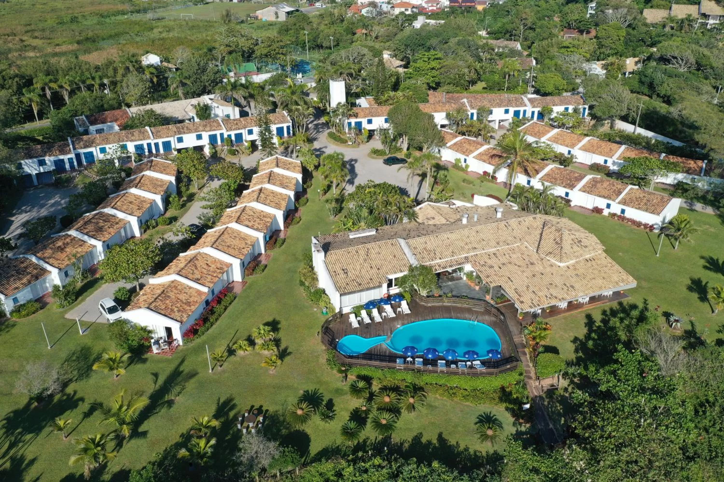 Natural landscape, Bird's-eye View in Antares Club Hotel Lagoinha