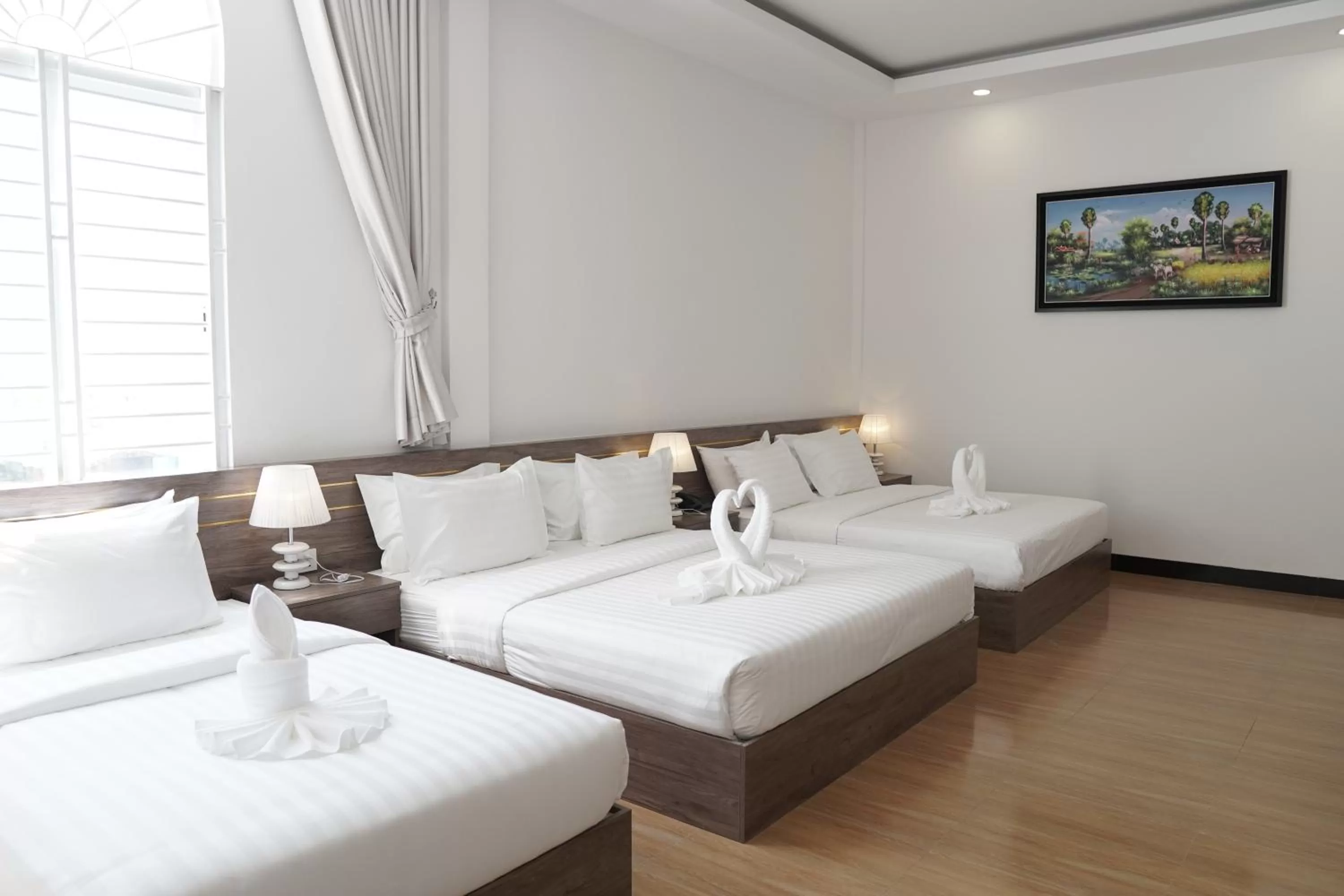 Bedroom, Bed in Apple Hotel Three - Phnom Penh