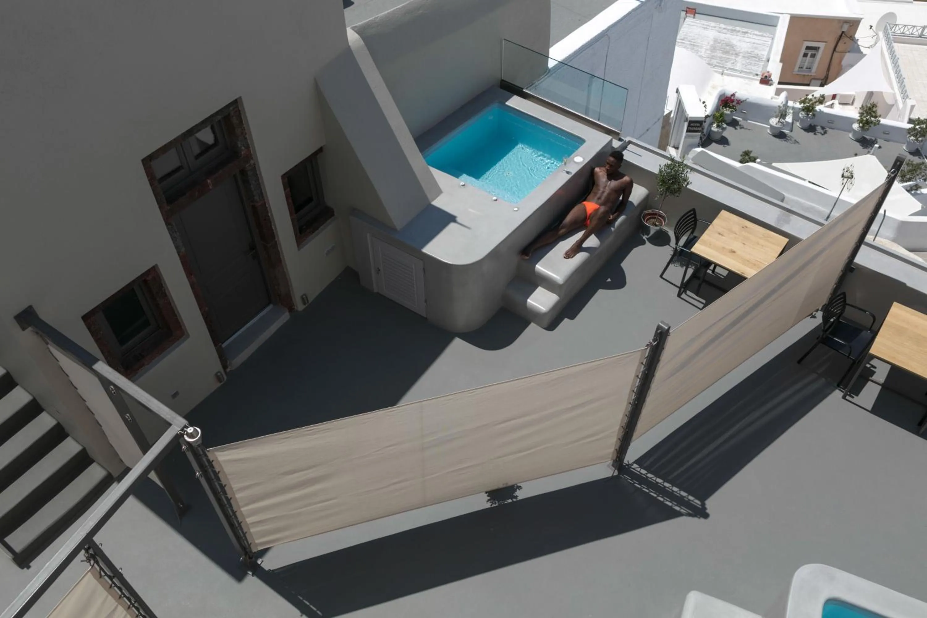 Patio in Aria Suites & Villas