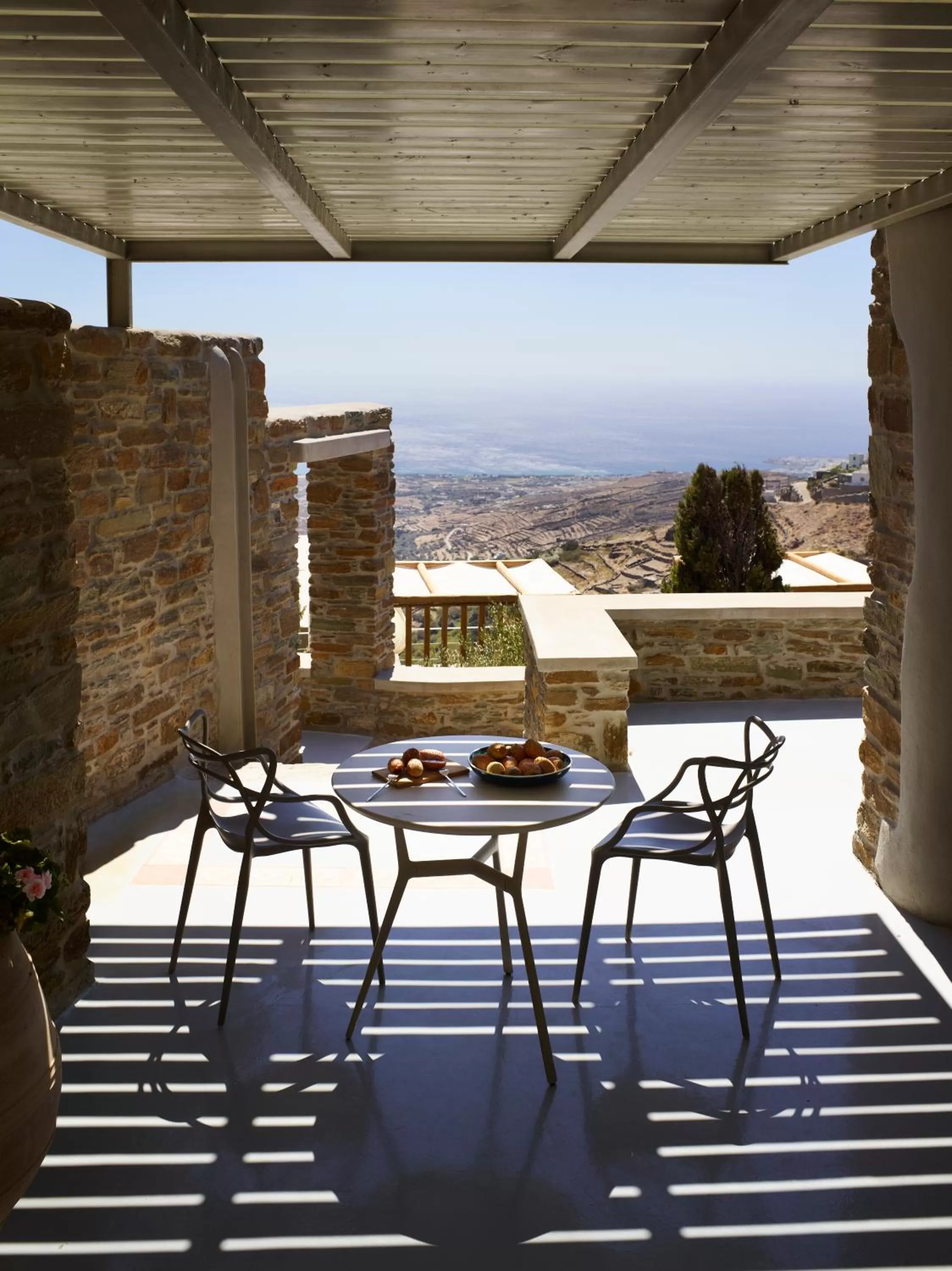 Balcony/Terrace in Aeolis Tinos Suites